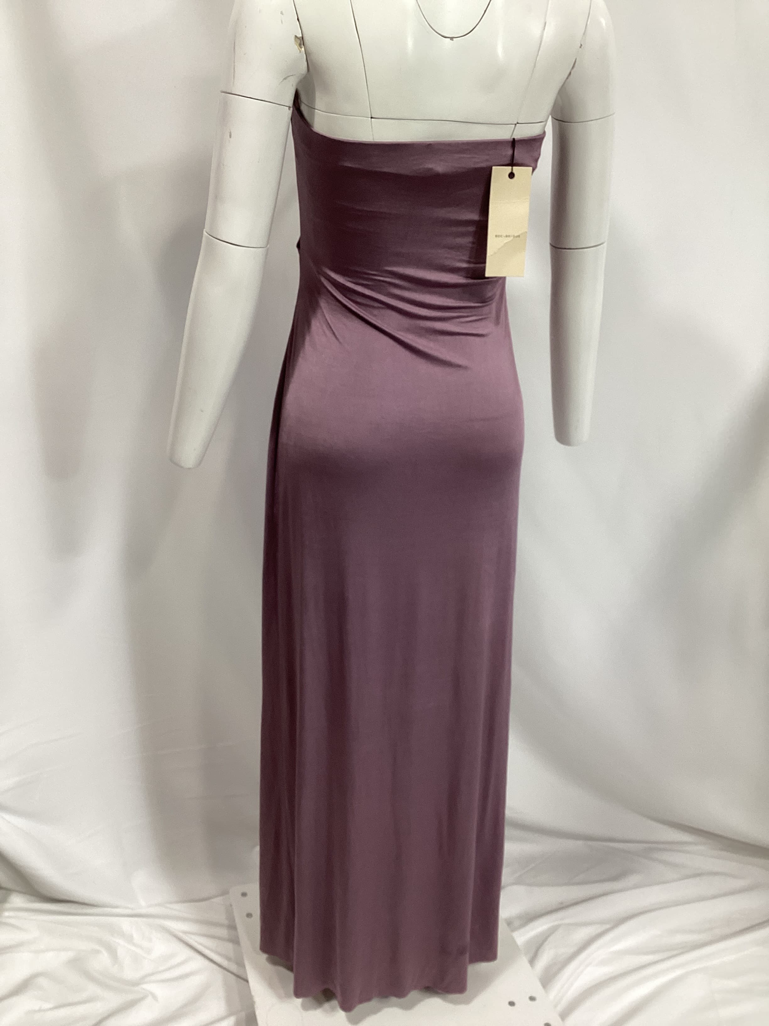 Petra Strapless Maxi Dress In Mauve - Image 2