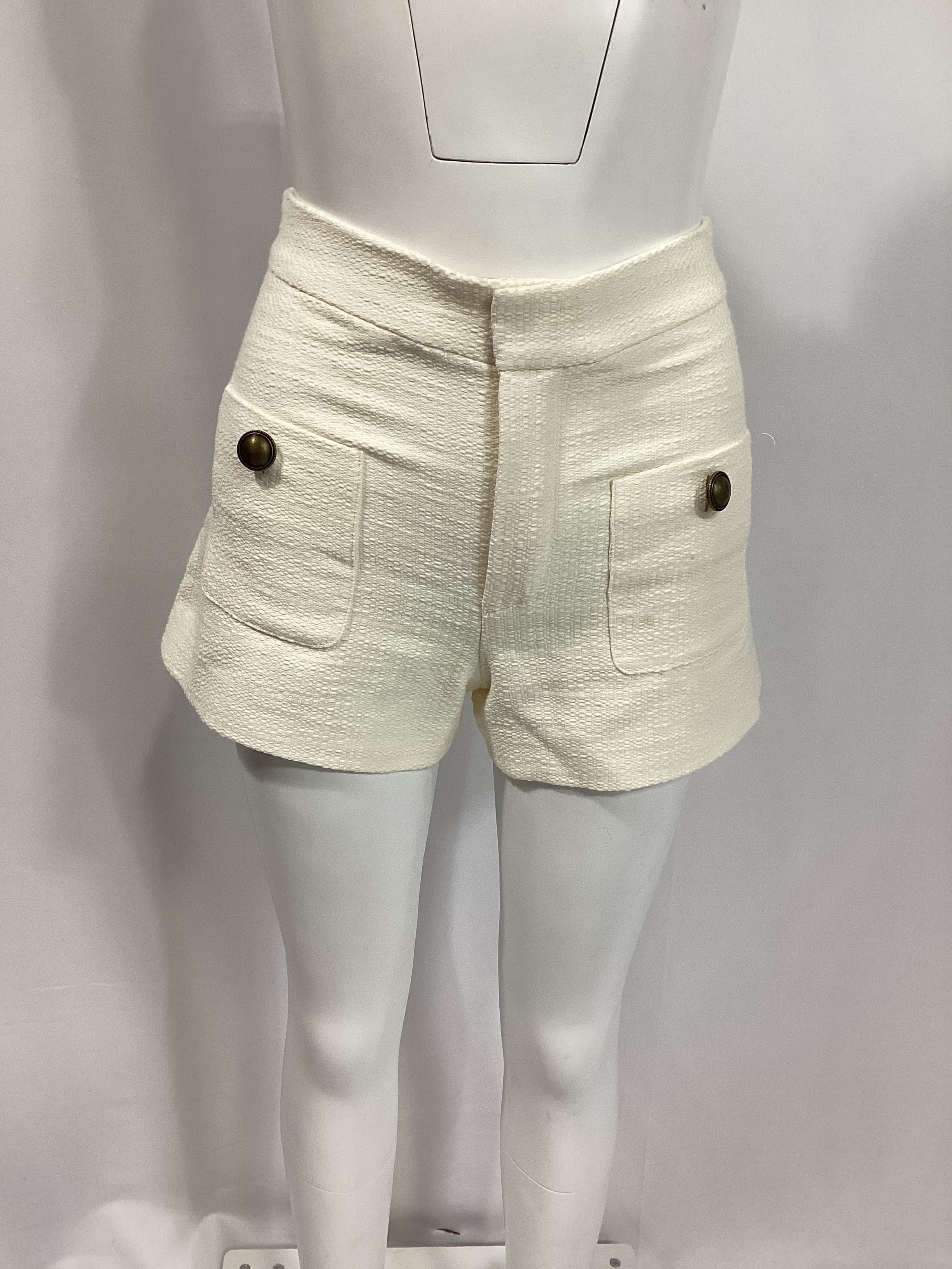 Tweed Trouser Shorts - Image 3