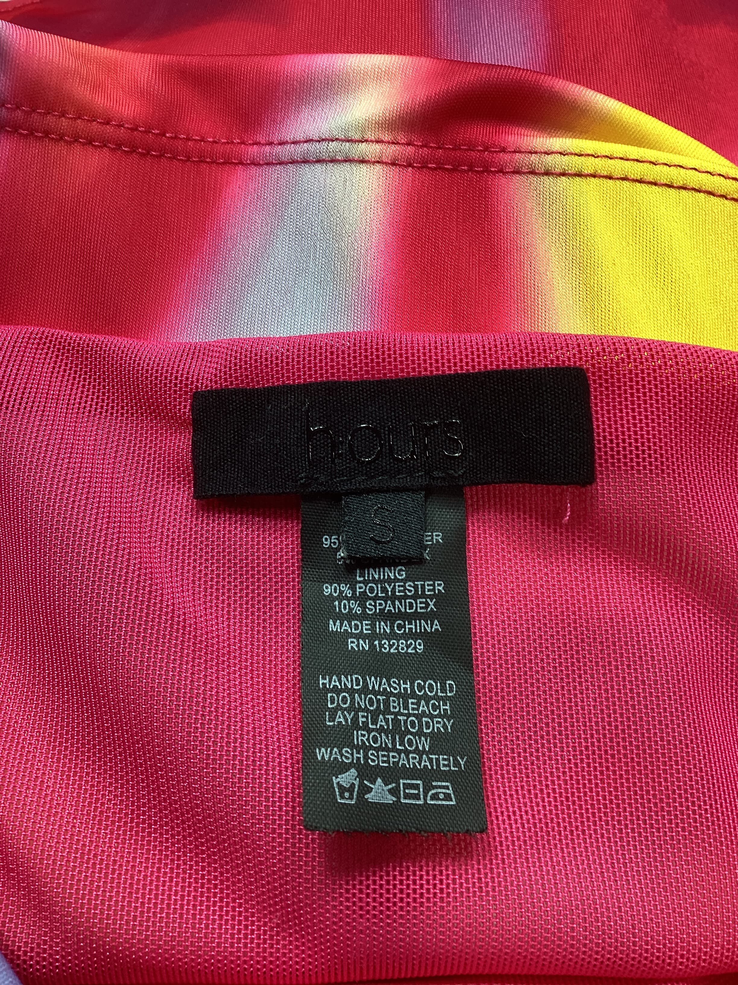 Pola Micro Skirt In Multi Thermal Dye - Image 4