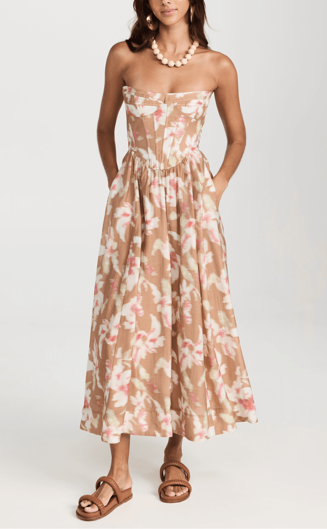 Lola Corset Midi Dress - Image 1