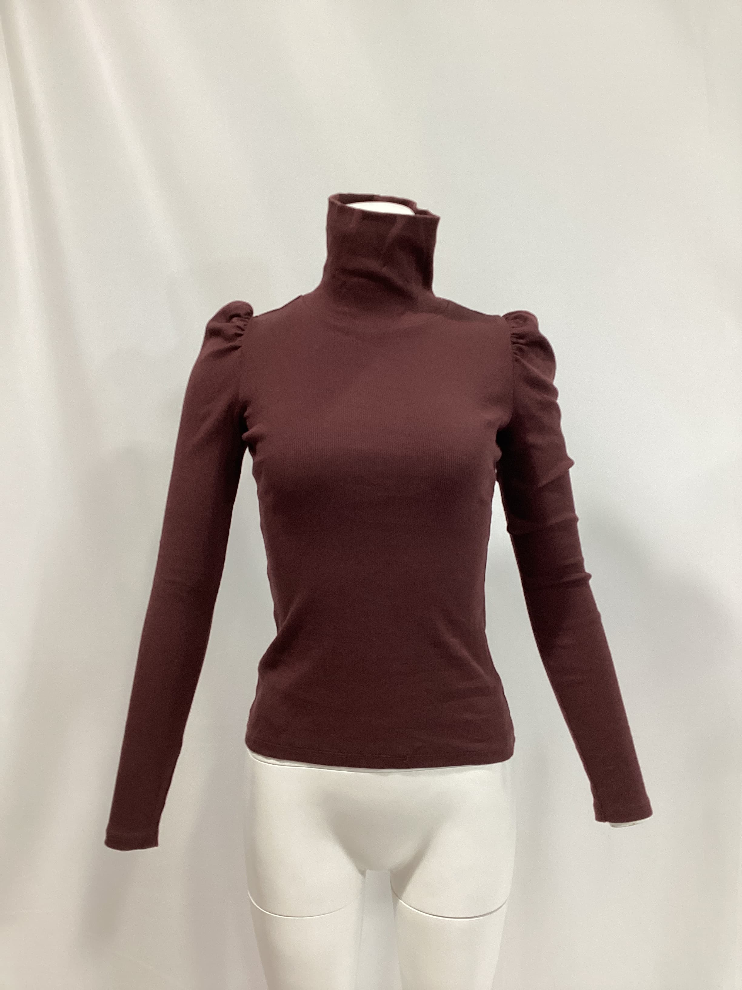 Cedar Puff-Sleeve Turtleneck - Image 3