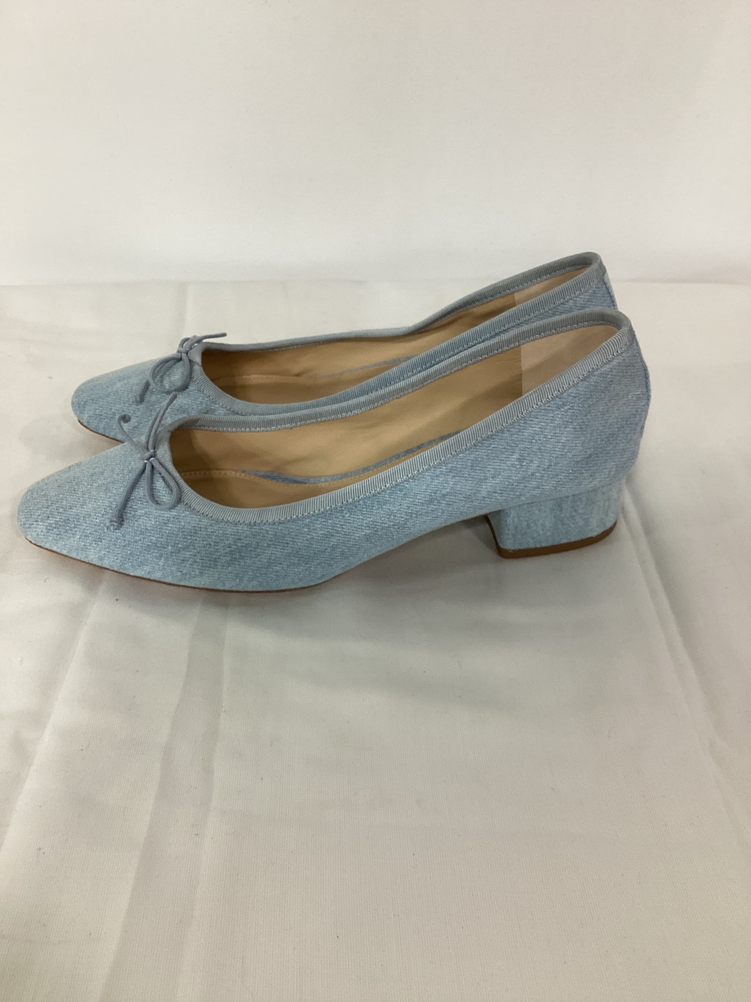 Cecile Denim Ballet Pump - Image 3