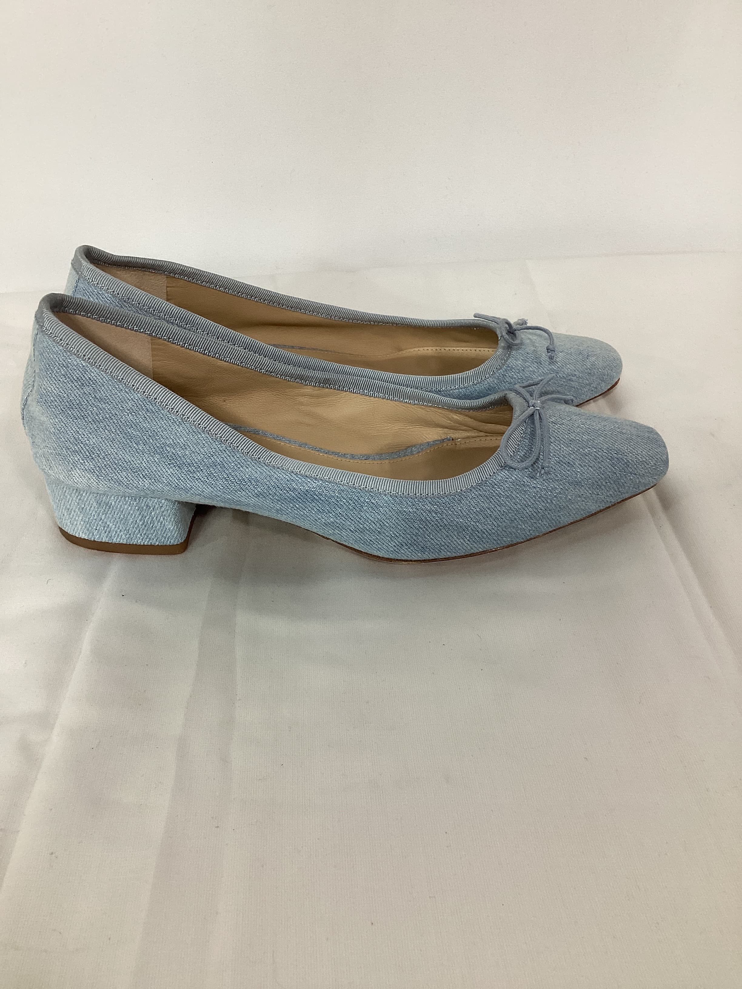 Cecile Denim Ballet Pump - Image 4