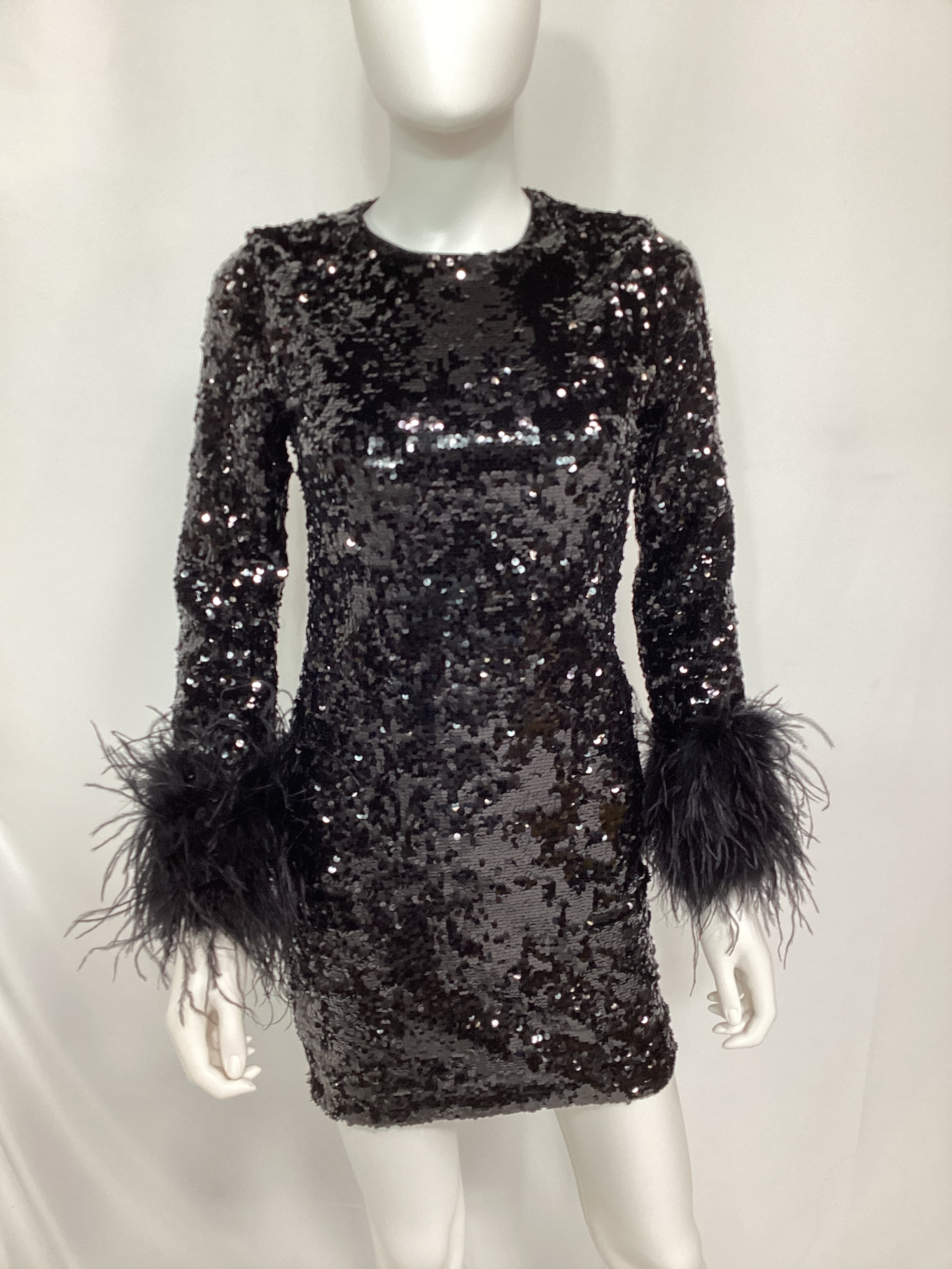 Delora Sequin Fitted Mini Dr - Image 3