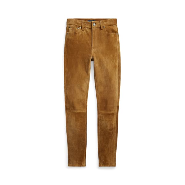 Suede Stretch Pant - Image 1