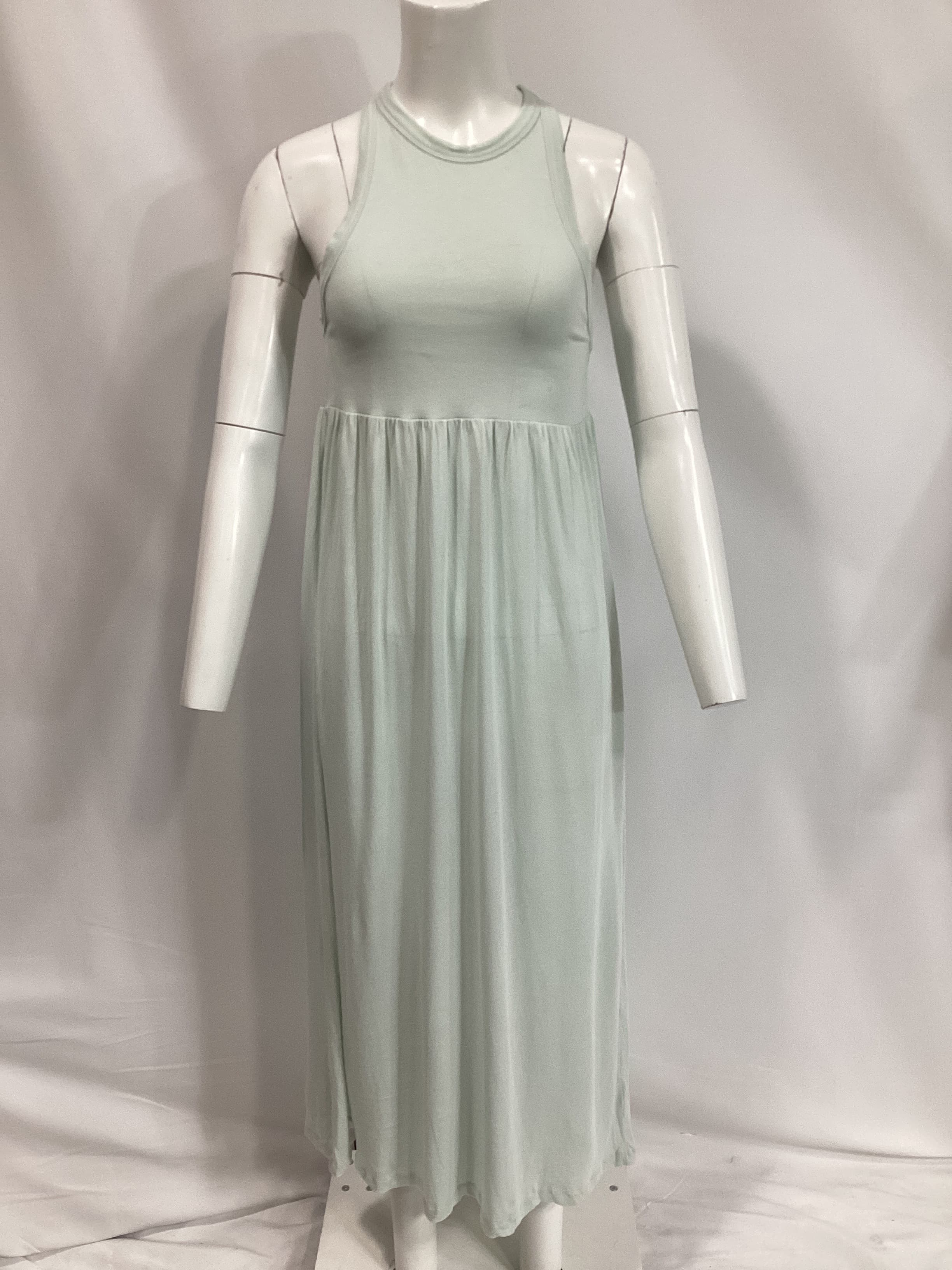 Gathered Organic Cotton-Jersey Maxi Dress - Image 2