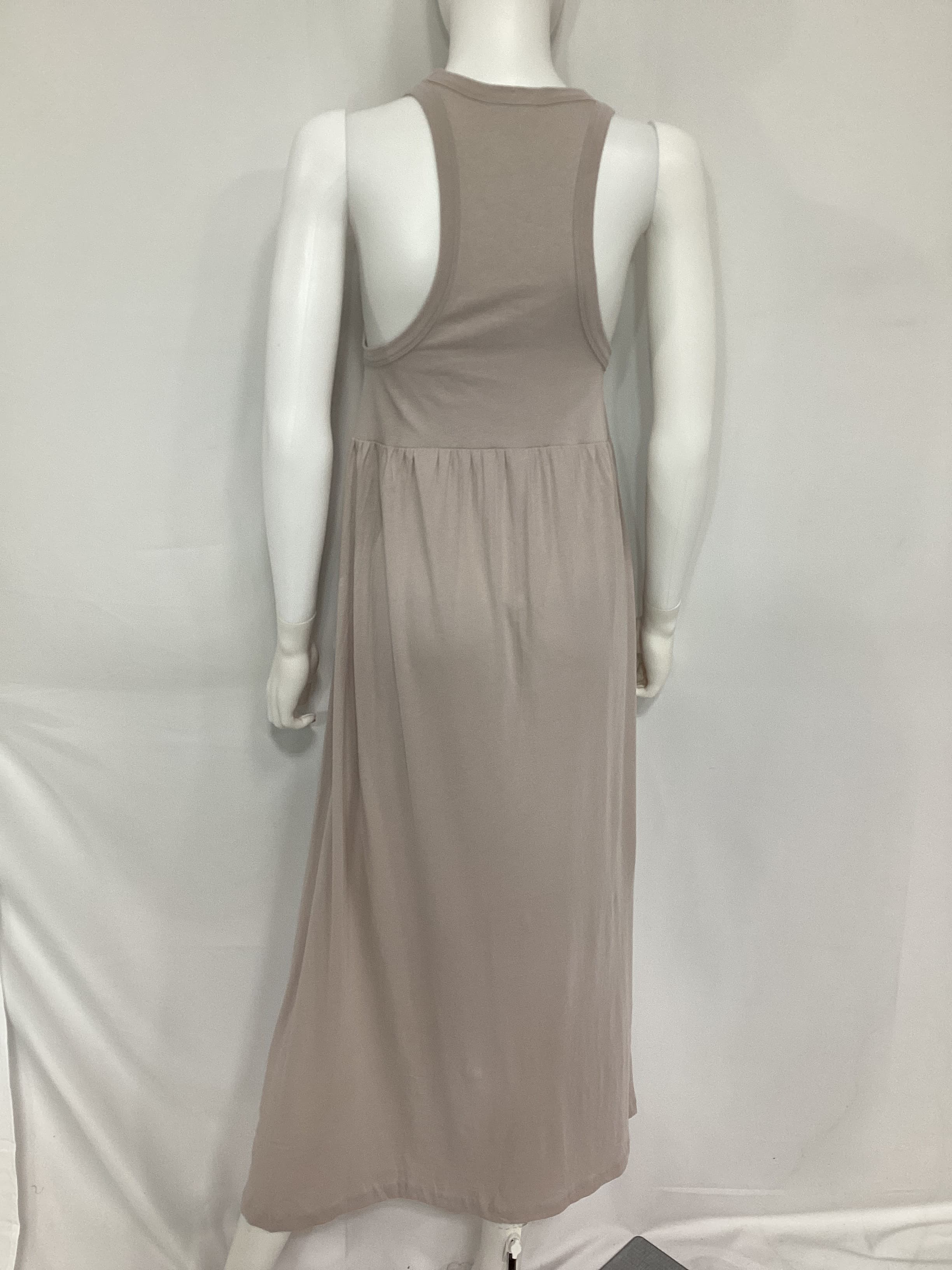 Gathered Organic Cotton-Jersey Maxi Dress - Image 3