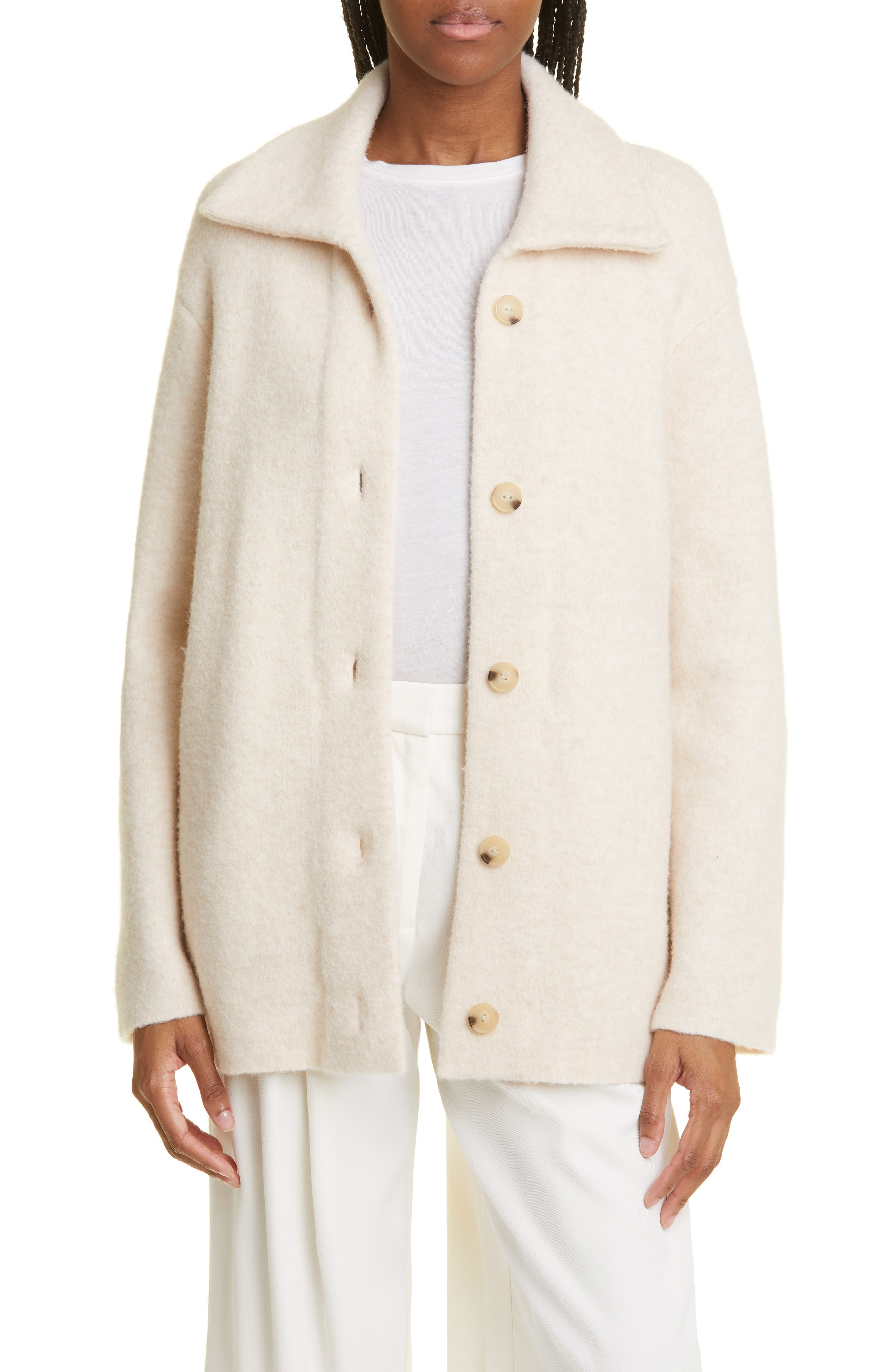 Spread Collar Cardigan - Image 1