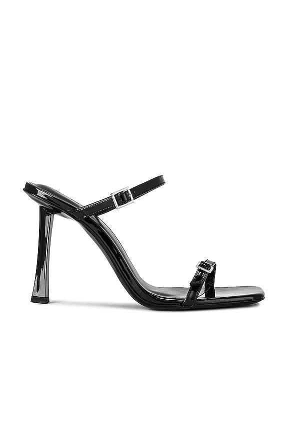 Flick Heel In Black - Image 1