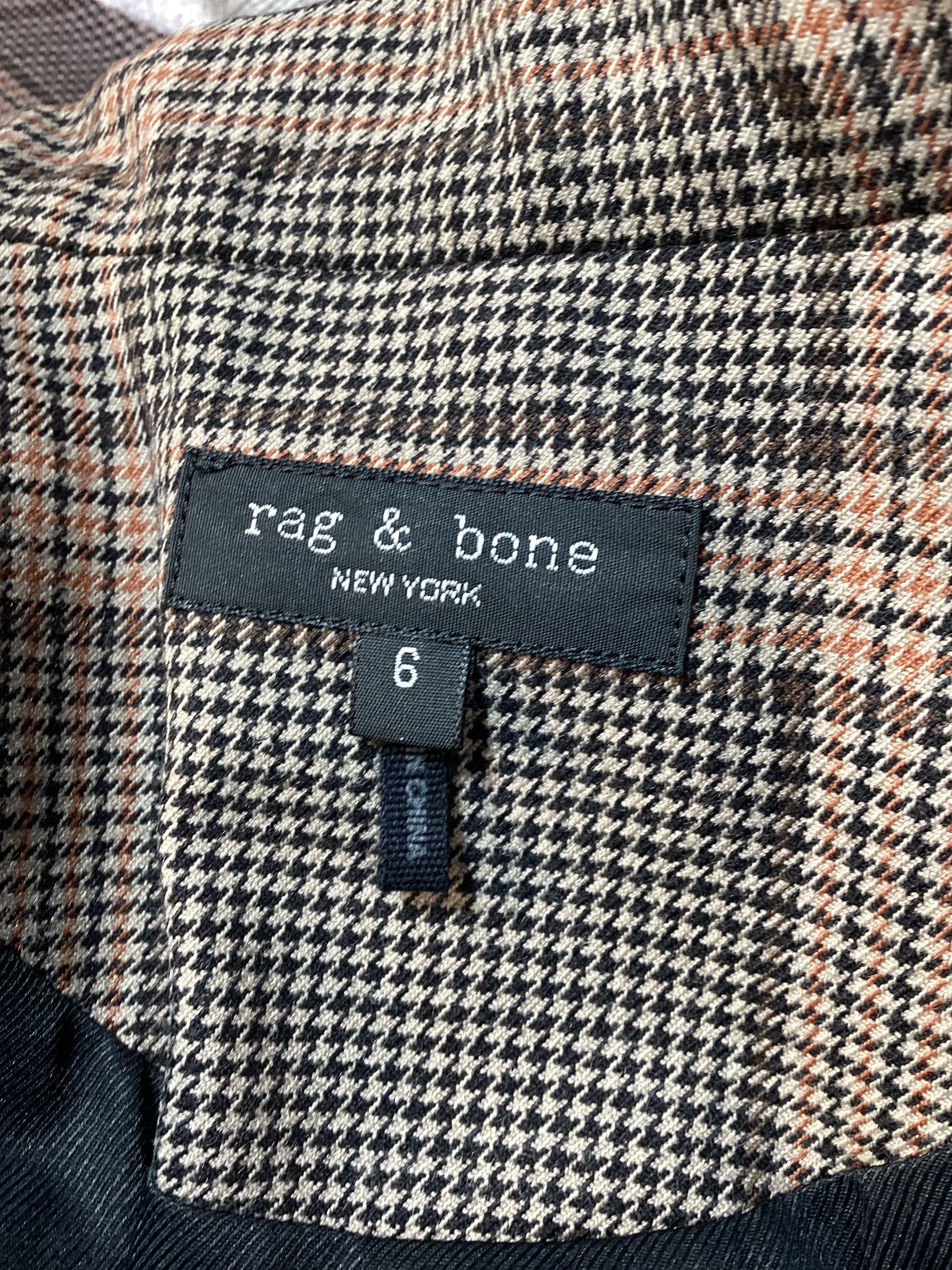 Bianca Wool Plaid Blazer - Image 2