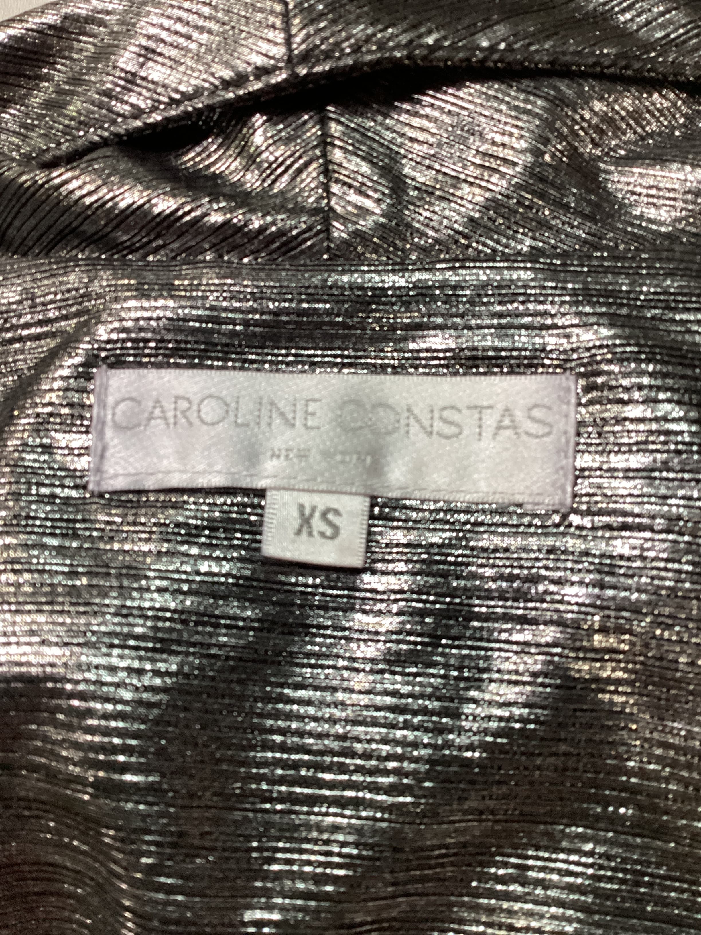 Iantha Blouse In Gunmetal - Image 3