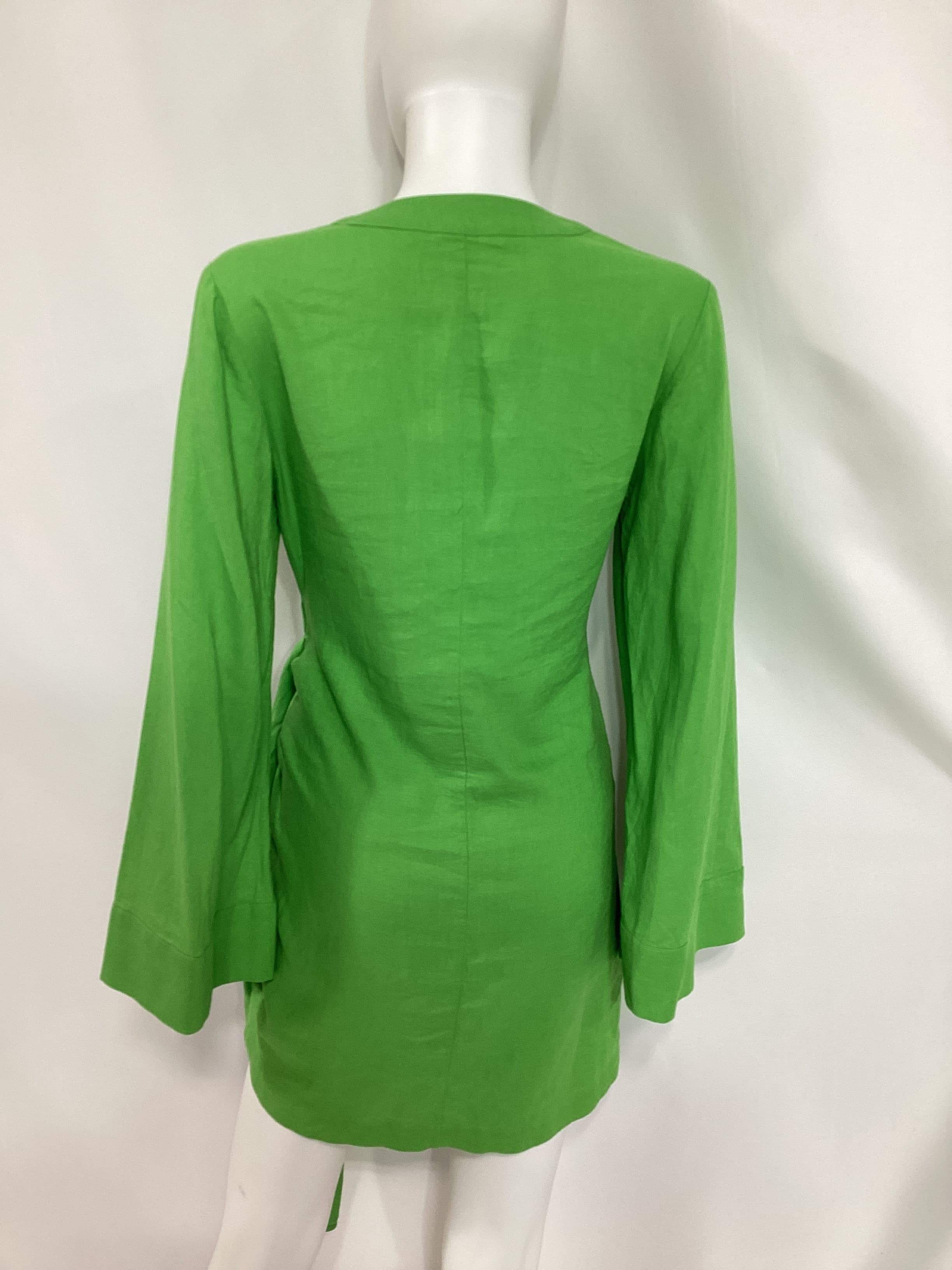 The Janeiro Mini Dress In Lime - Image 2
