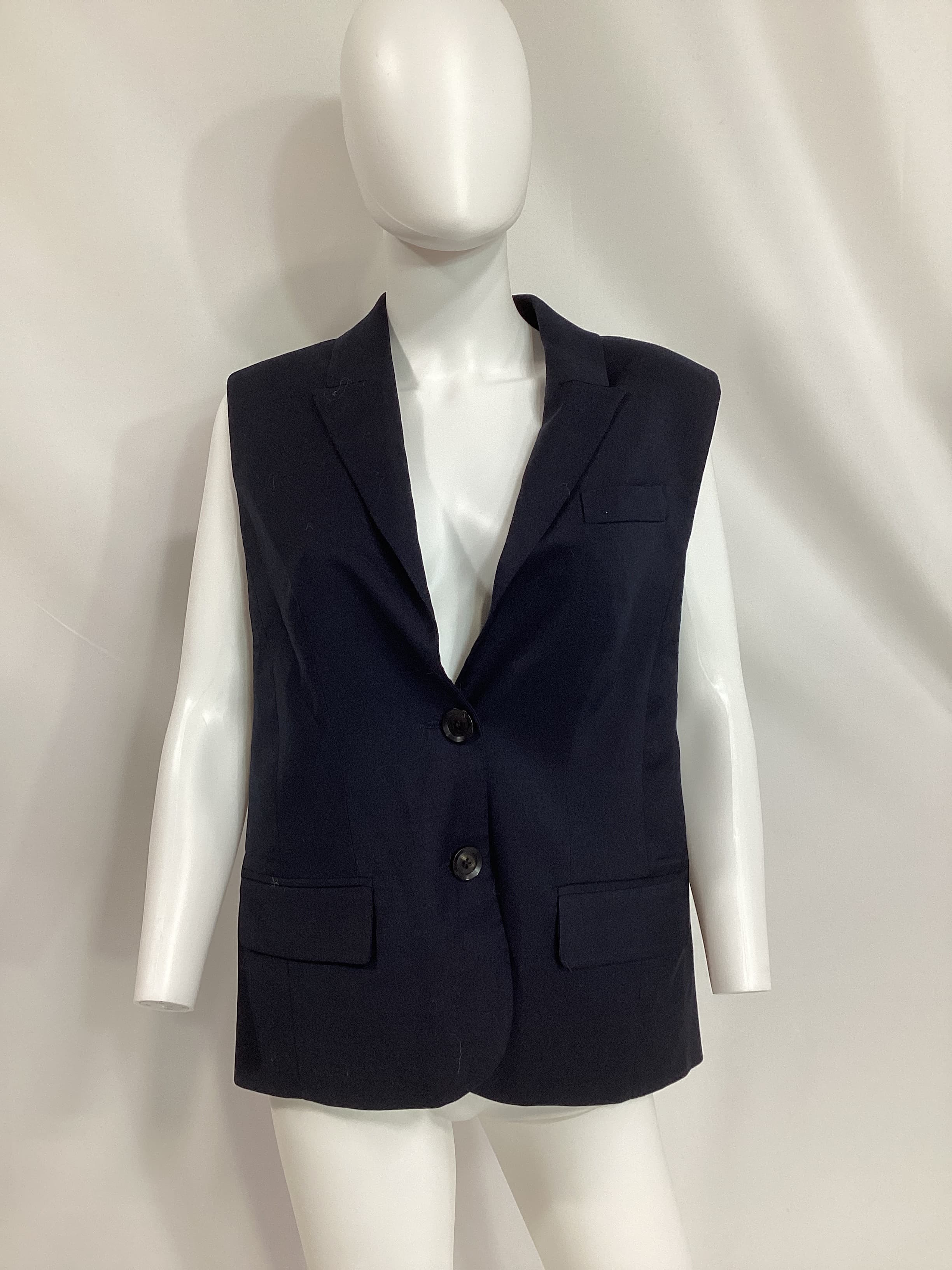 Arley Boy Blazer Vest In Ink - Image 3