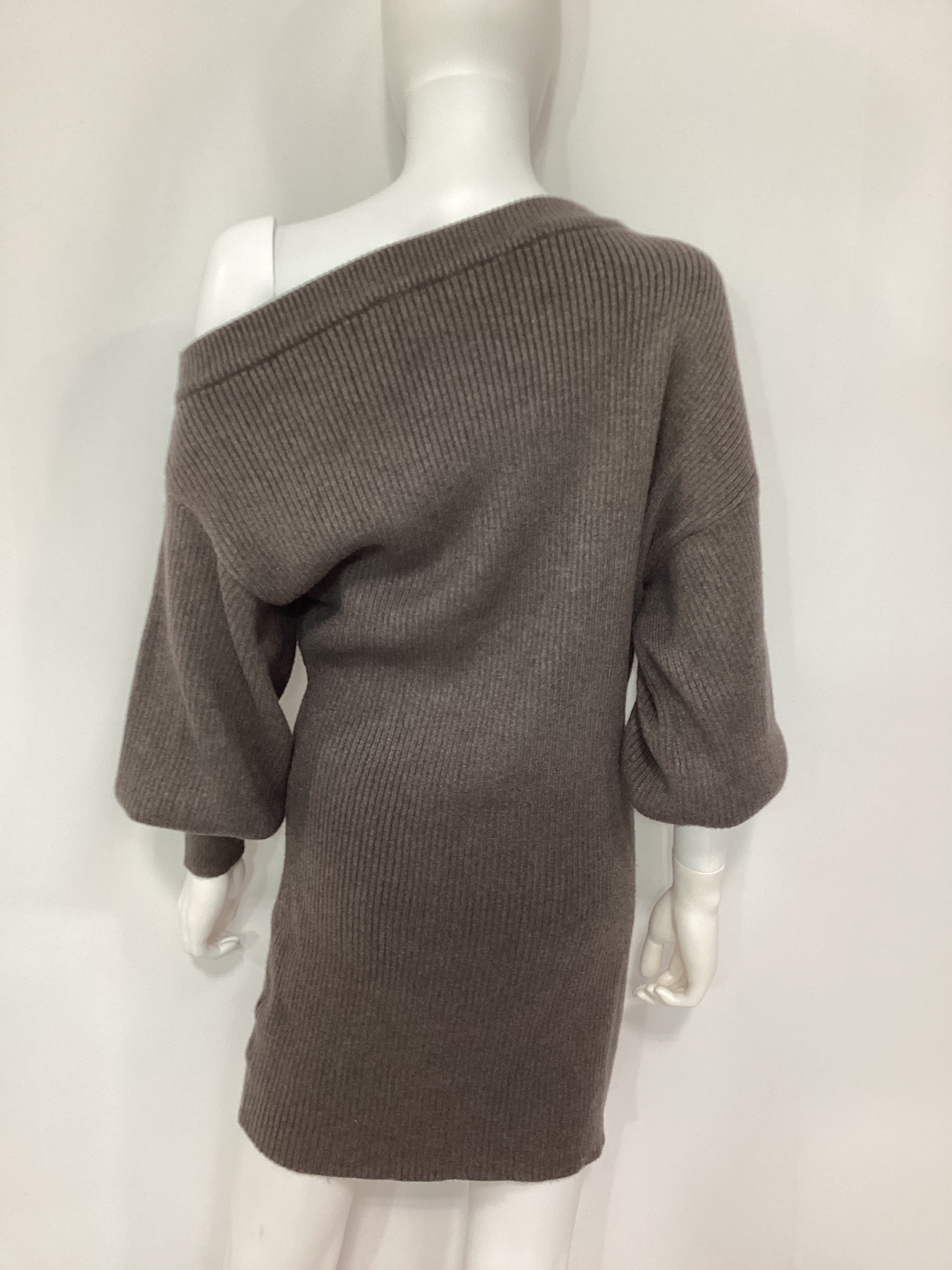 Emma Sweater Dress In Grey - Image 2