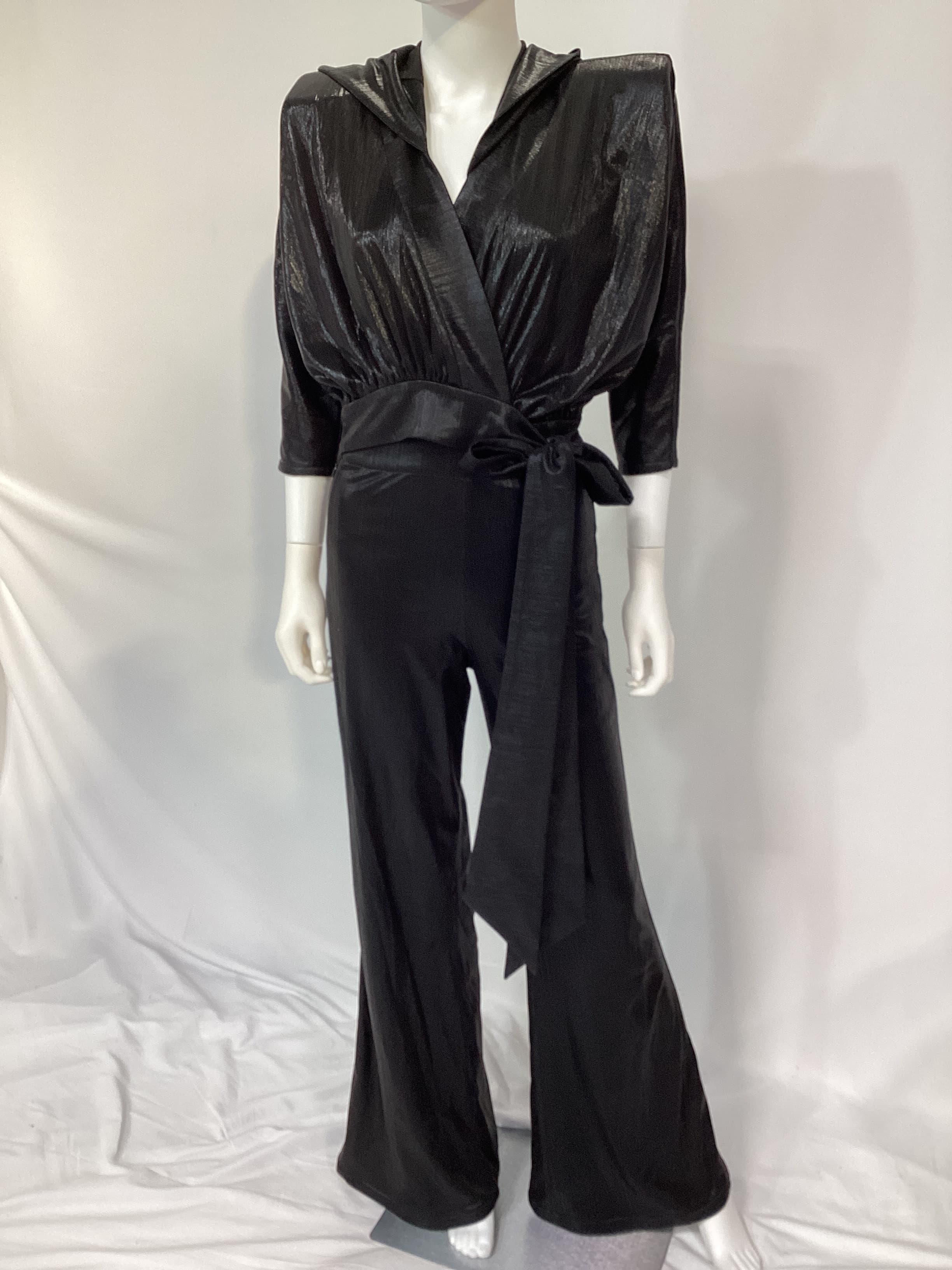Ask Me Jumpsuit In Black - Image 2
