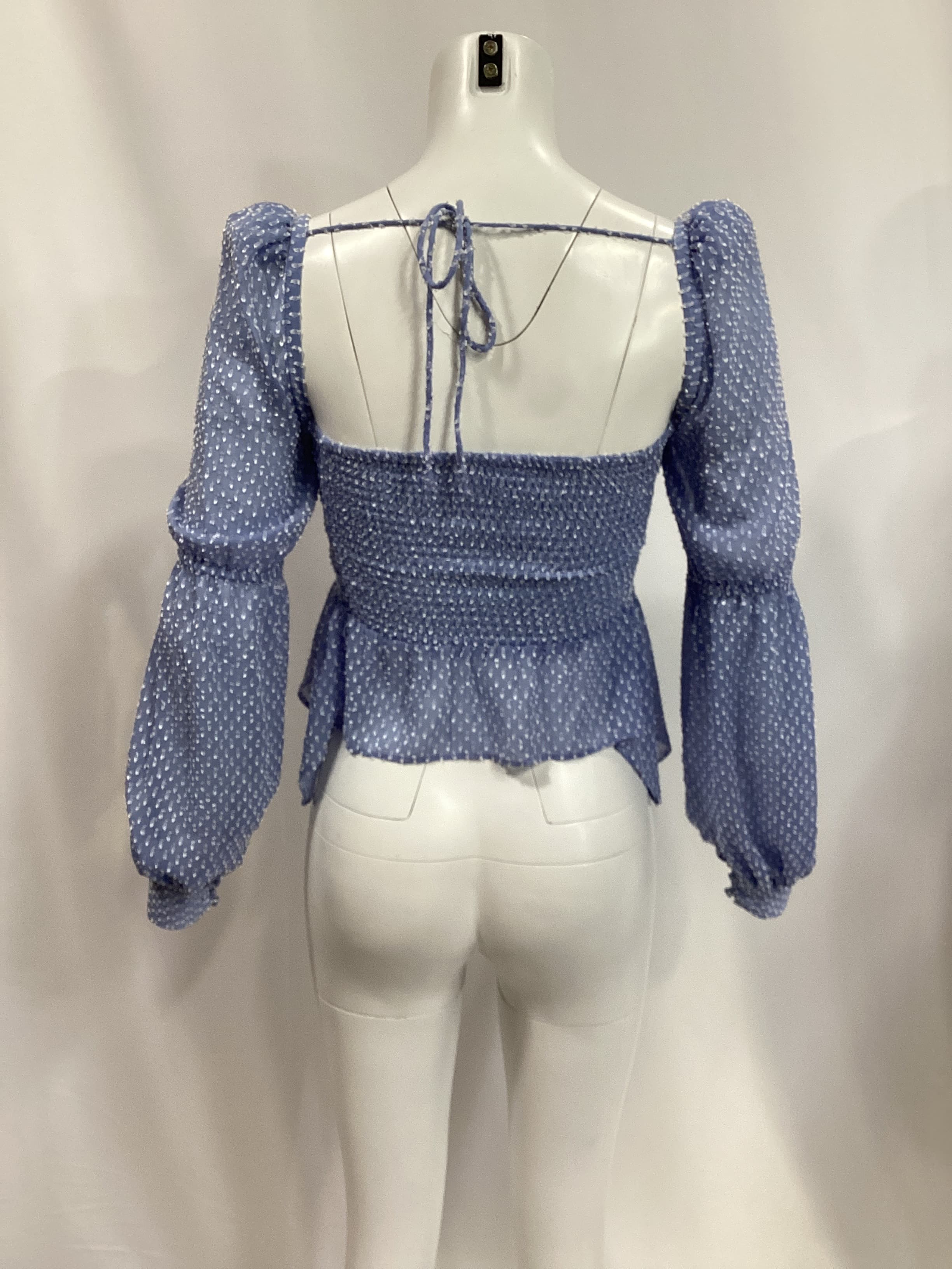 Clara Top In Sky Blue - Image 2