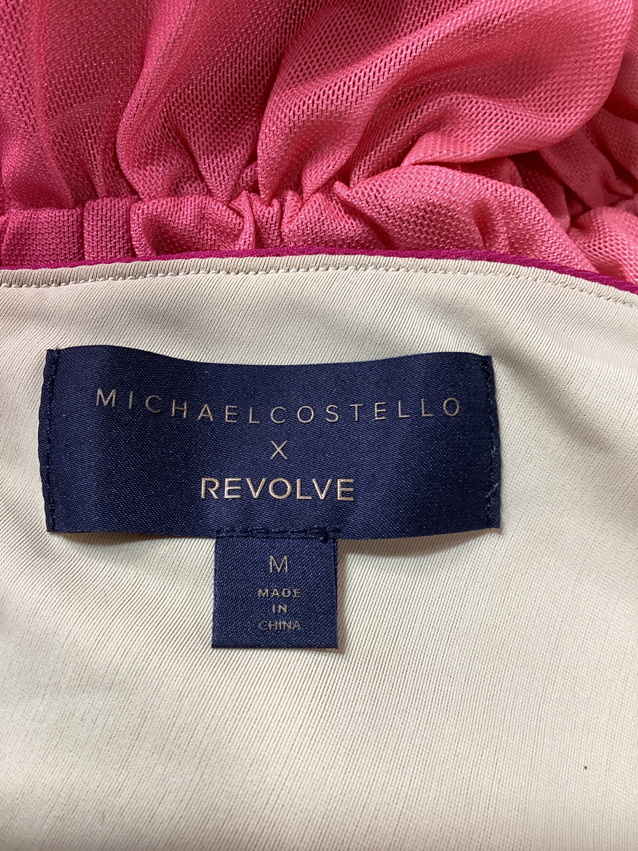 Michael Costello X Revolve Gaia Mini Dress In Pink Ombre - Image 2