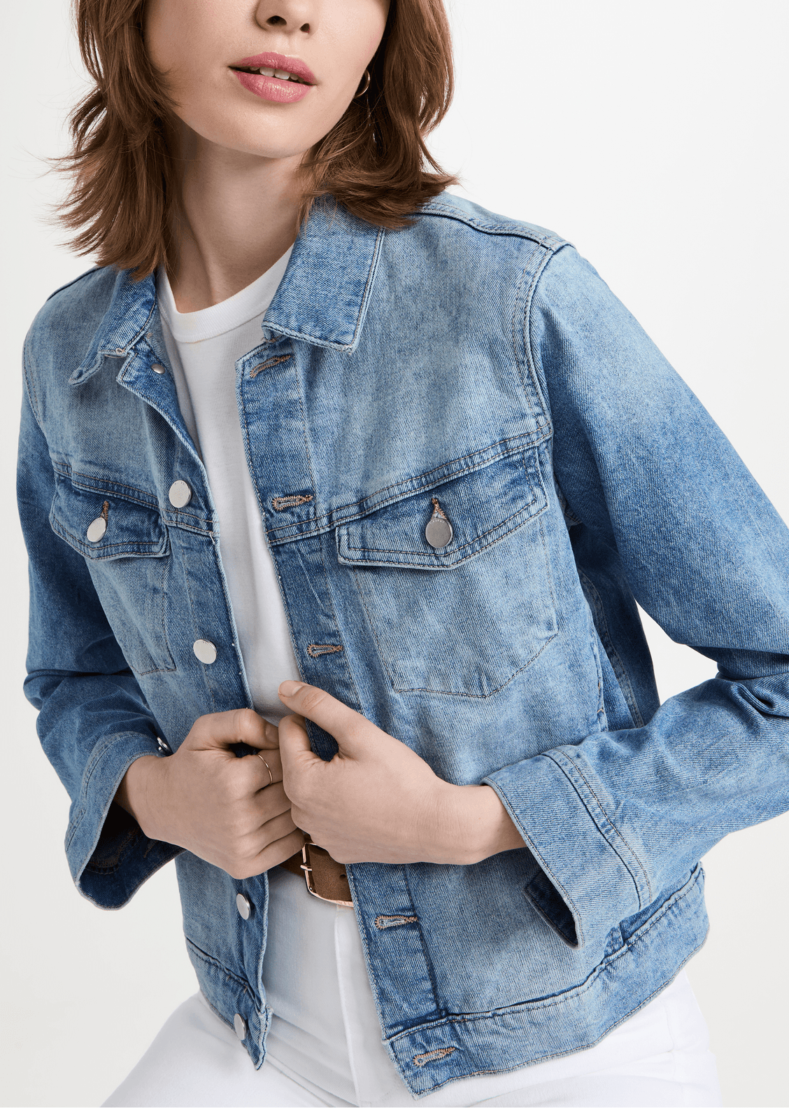 Vika Classic Denim Jacket - Image 1