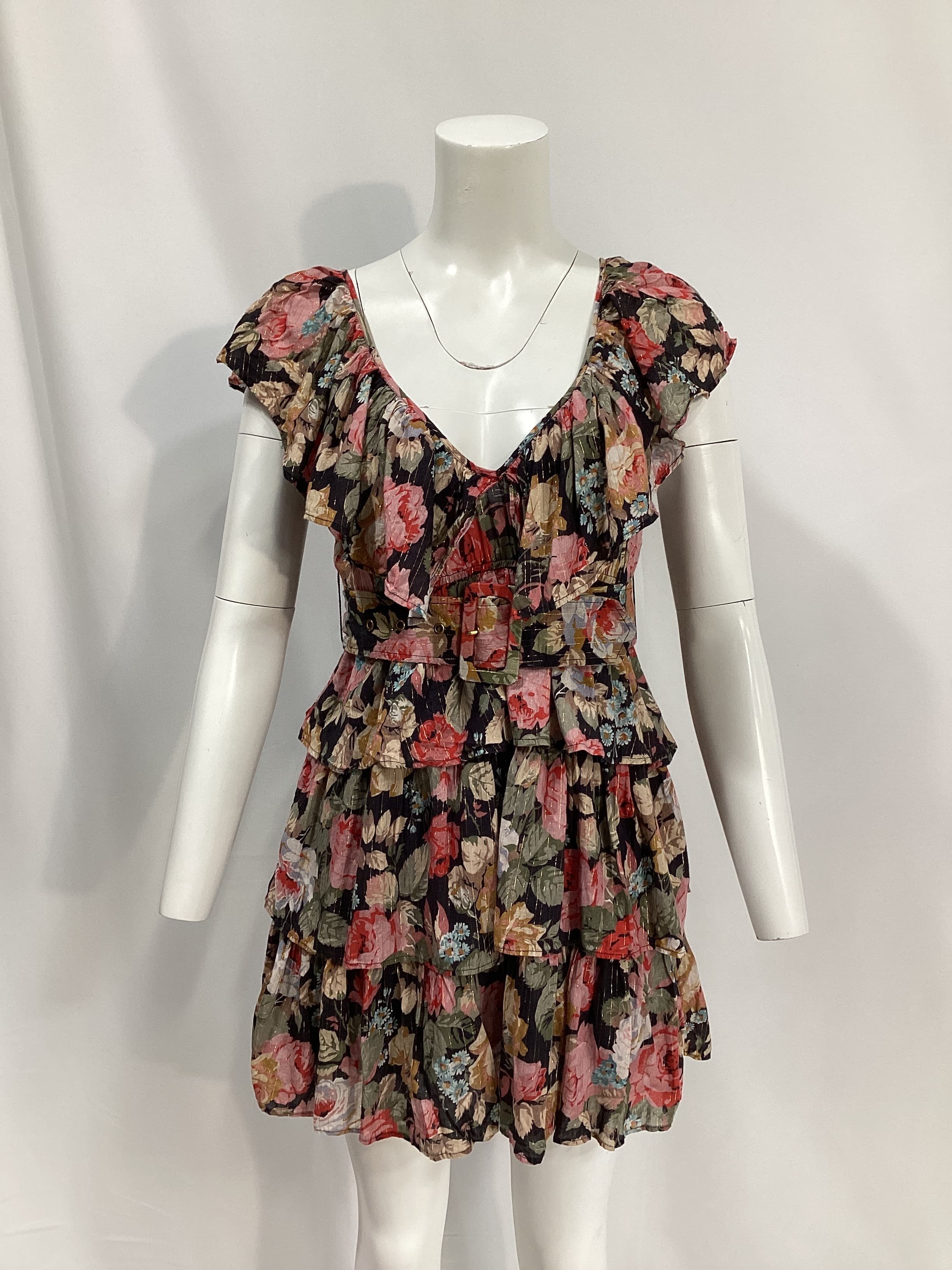 Mini Dress In Rose Garden - Image 2