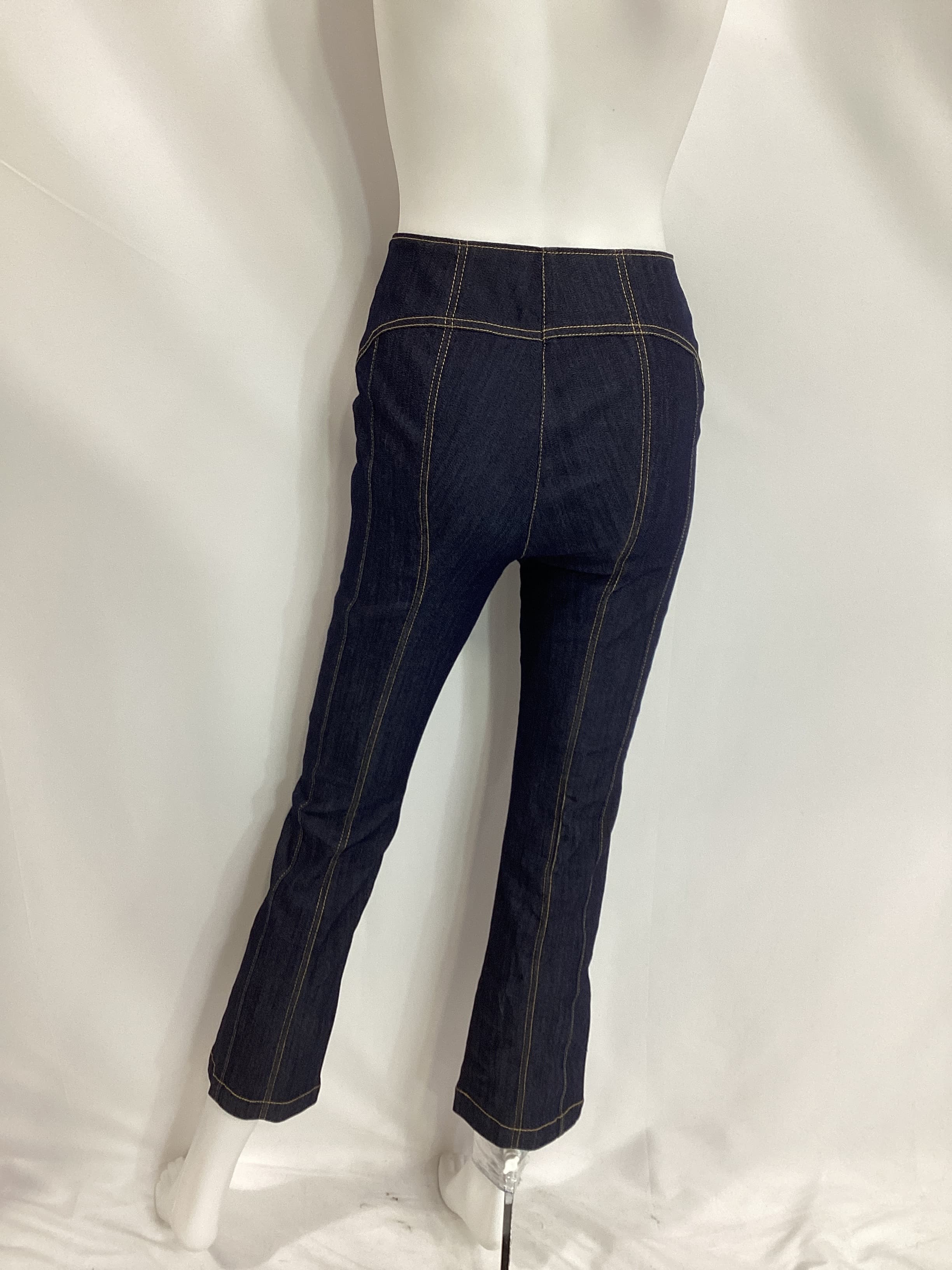 Loren High-Rise Stretch Straight Crop Jeans - Image 3