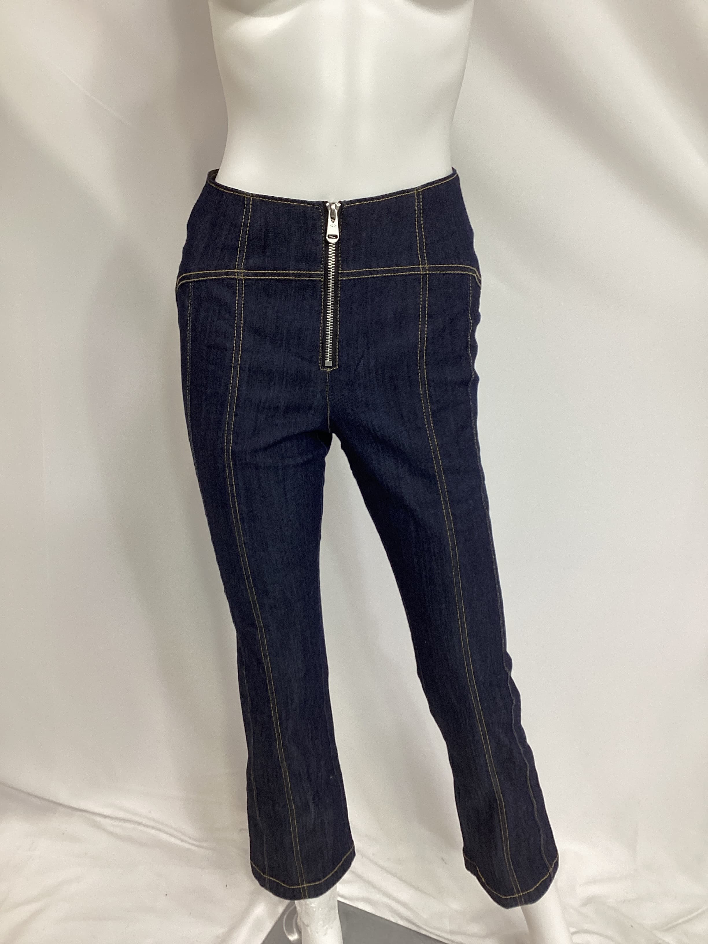 Loren High-Rise Stretch Straight Crop Jeans - Image 2