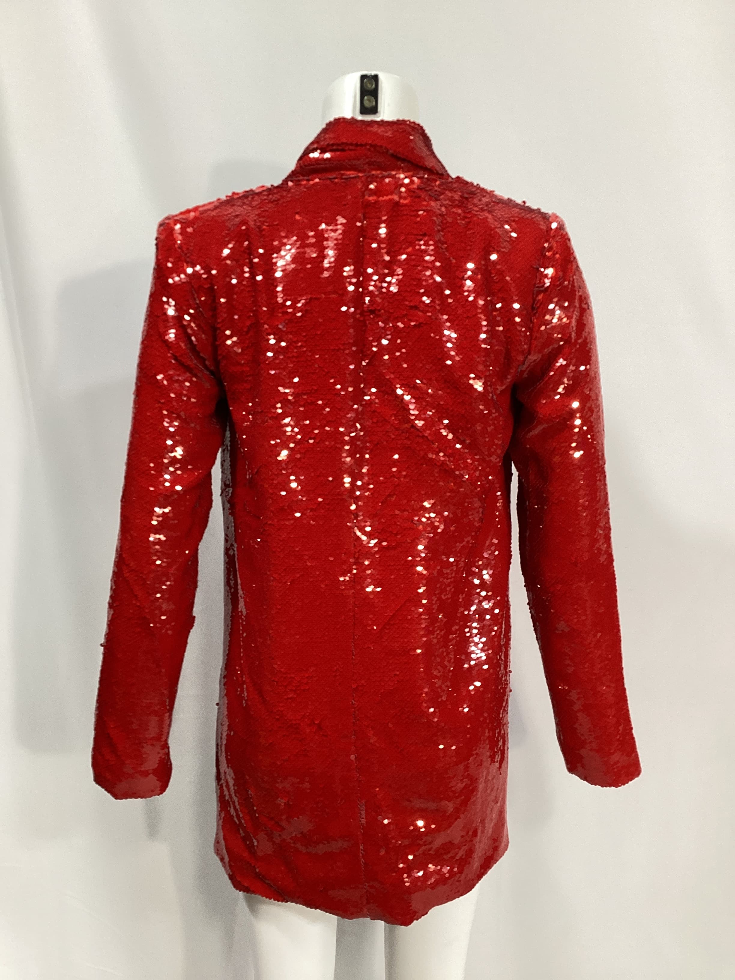 Trixy Blazer Dress In Red Gaga - Image 2