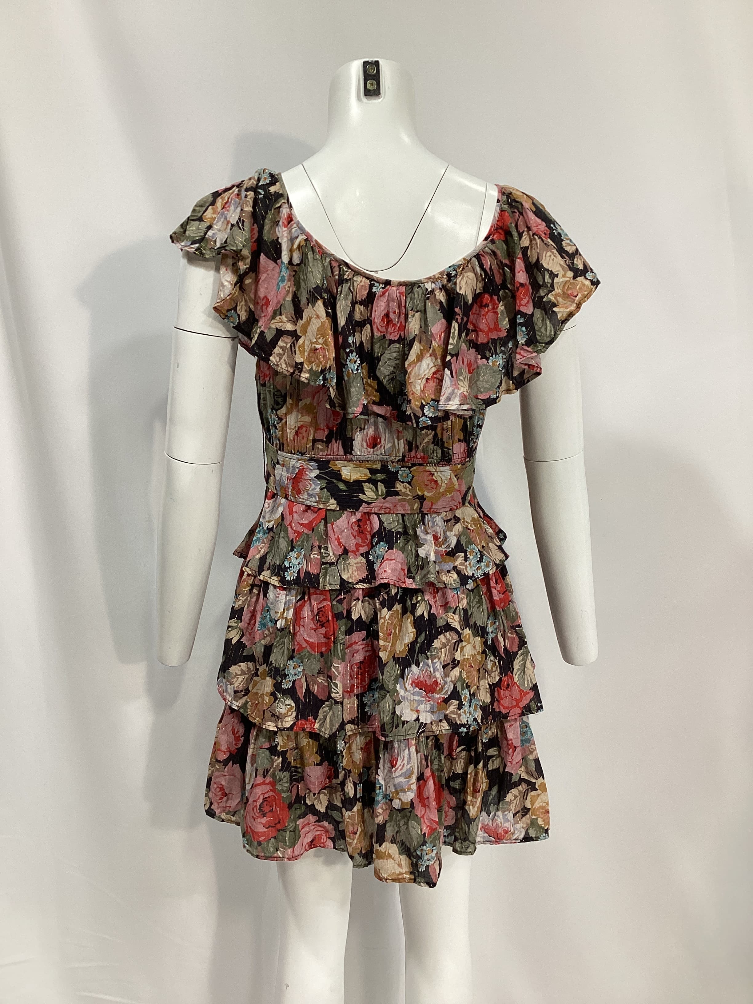 Mini Dress In Rose Garden - Image 3