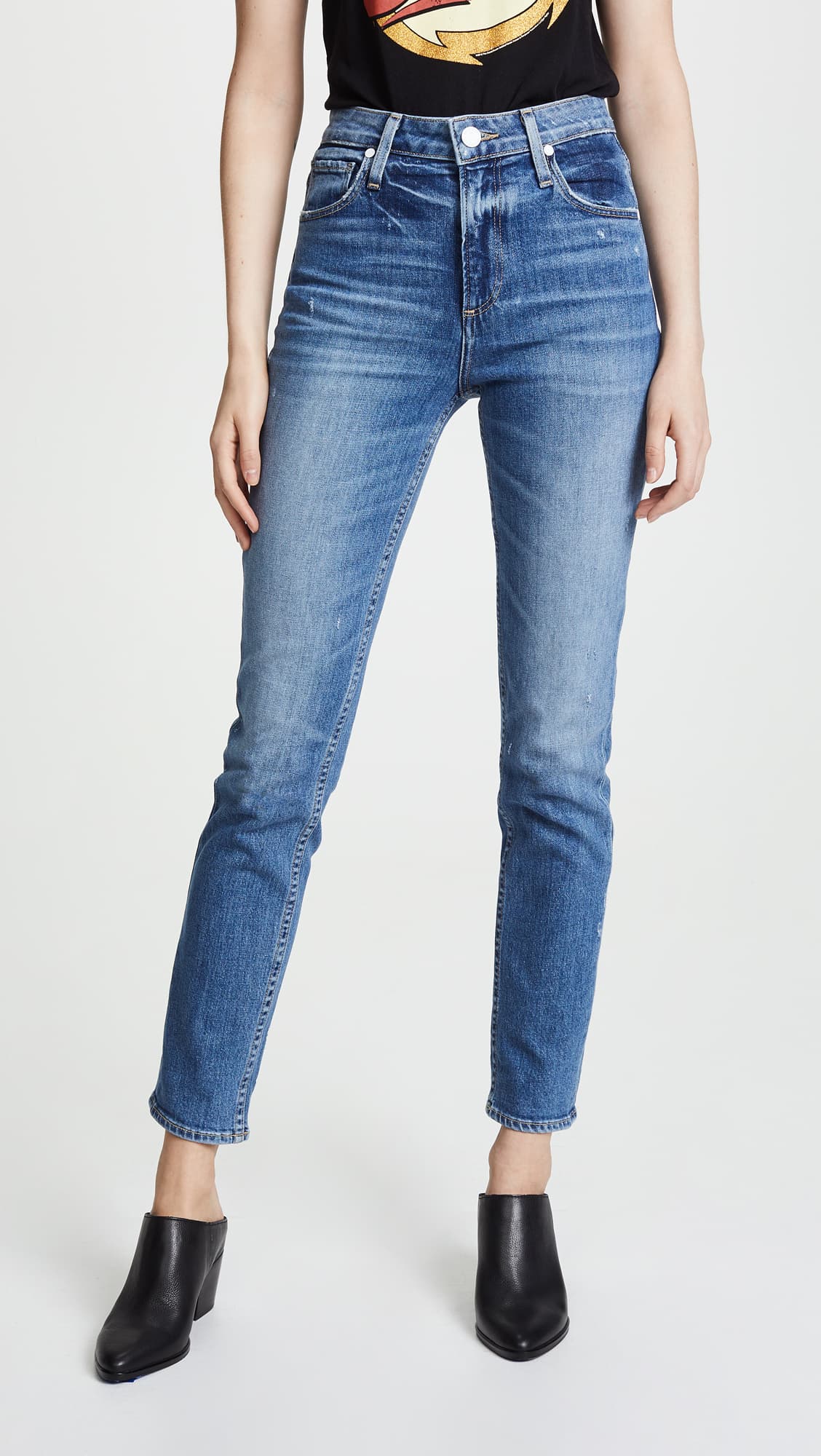 High Rise Sarah Slim Jeans - Image 1