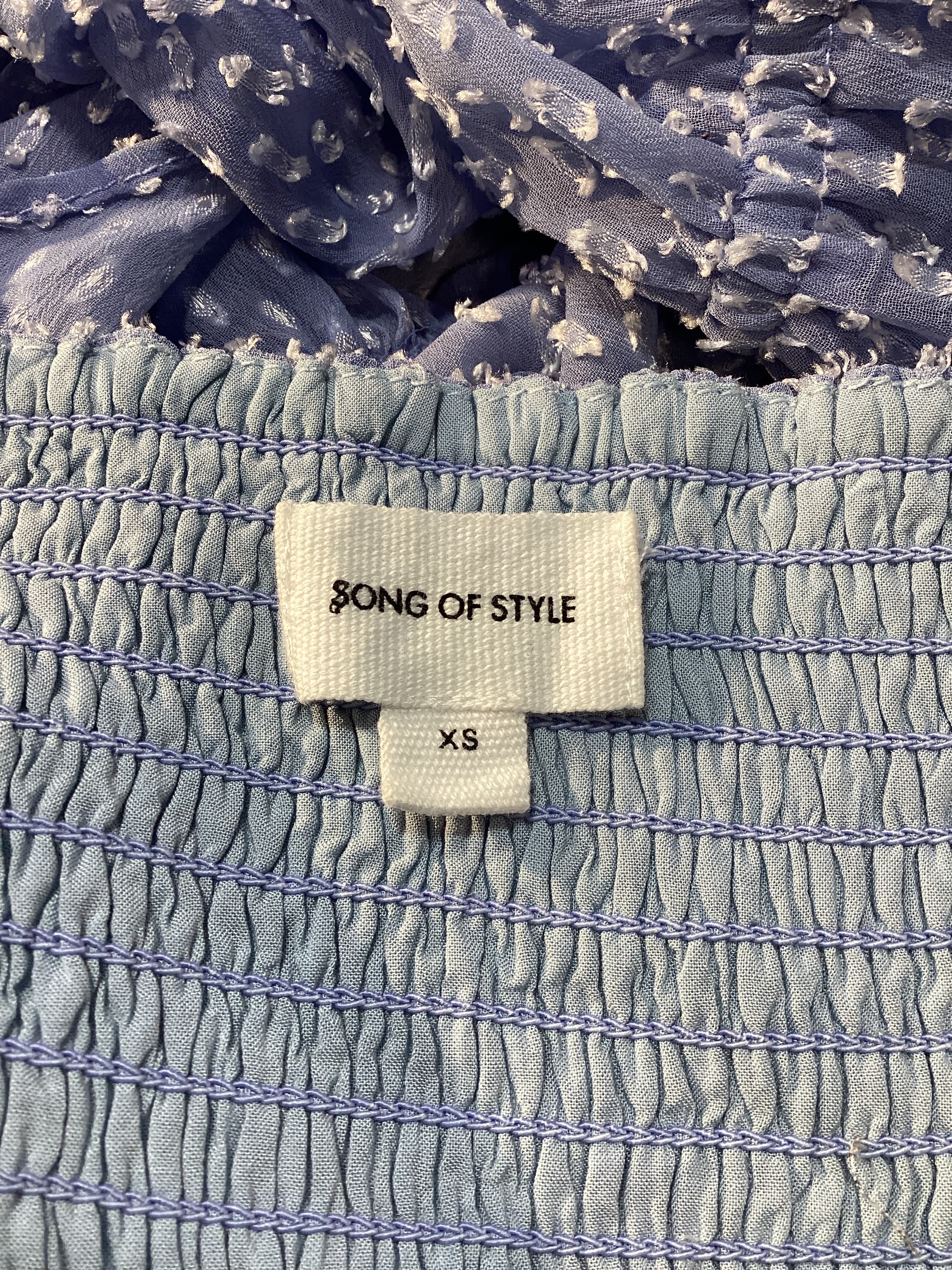 Clara Top In Sky Blue - Image 4