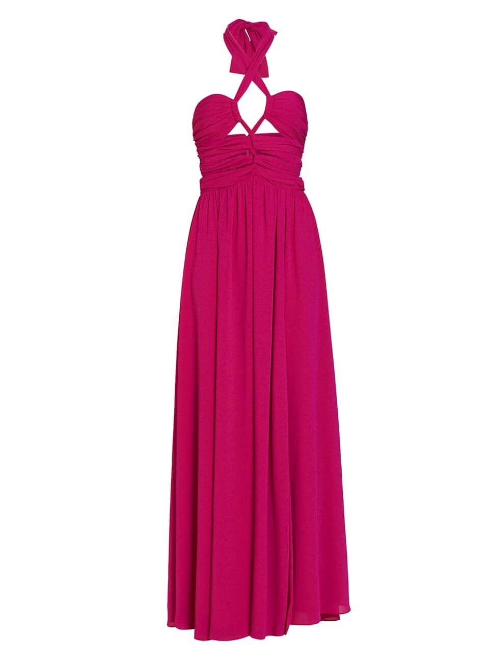 Ally Cutout Halter Gown - Image 1