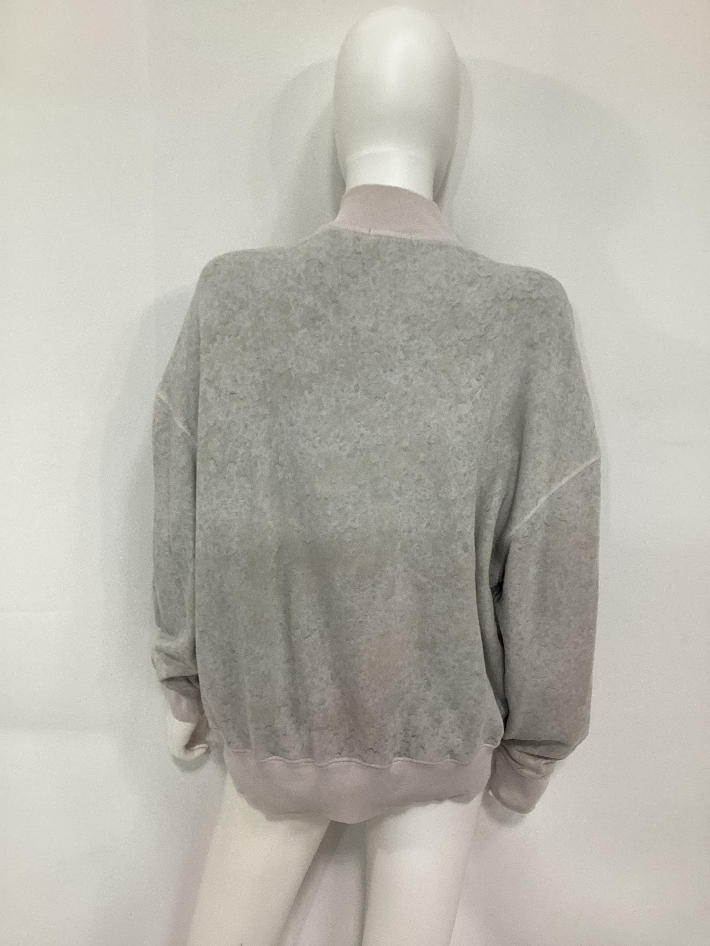 Printed French Cotton-Terry Half-Zip Sweatshirt - Image 4