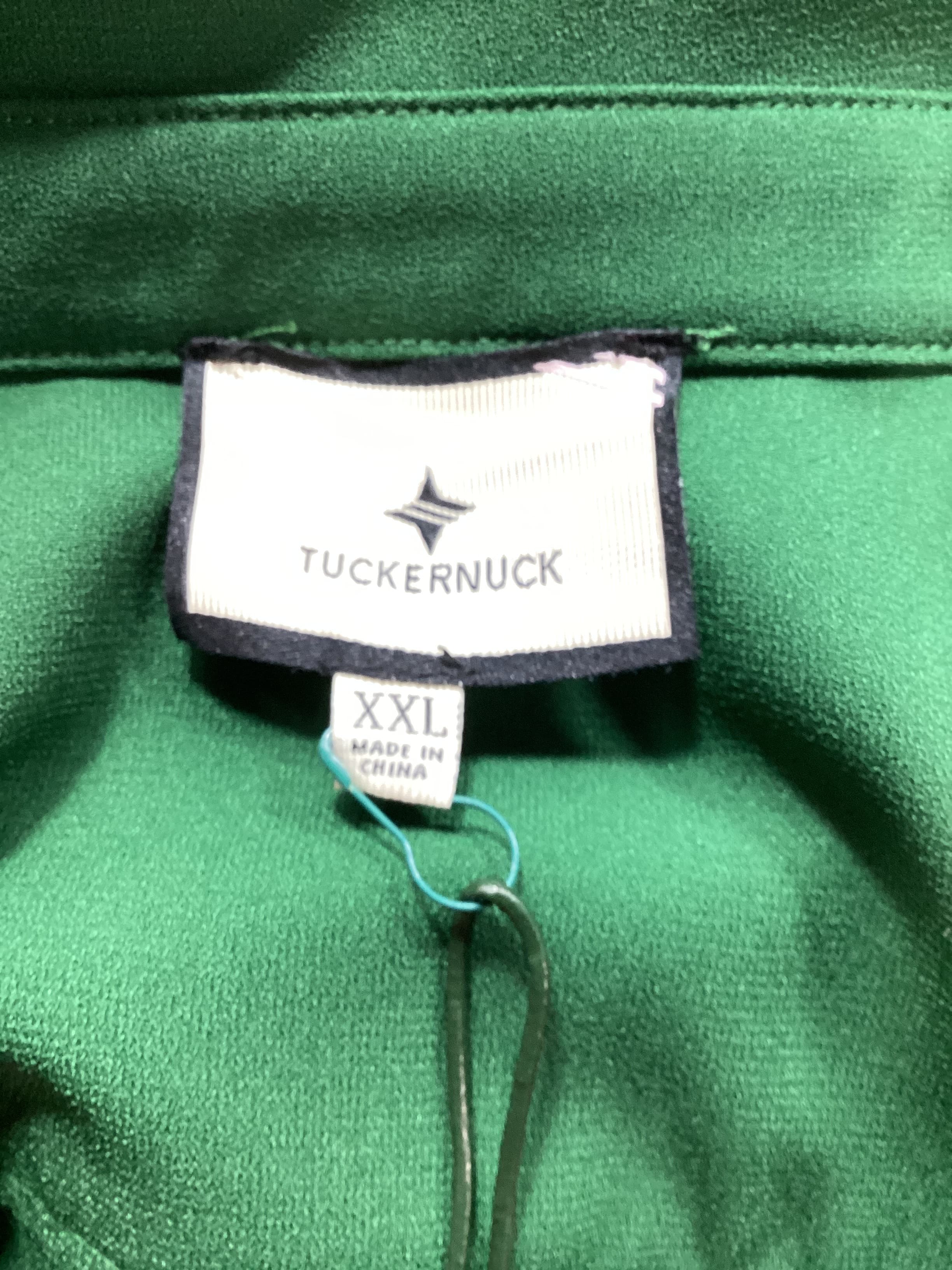 Hunter Green Crepe Callahan Dress - Image 4