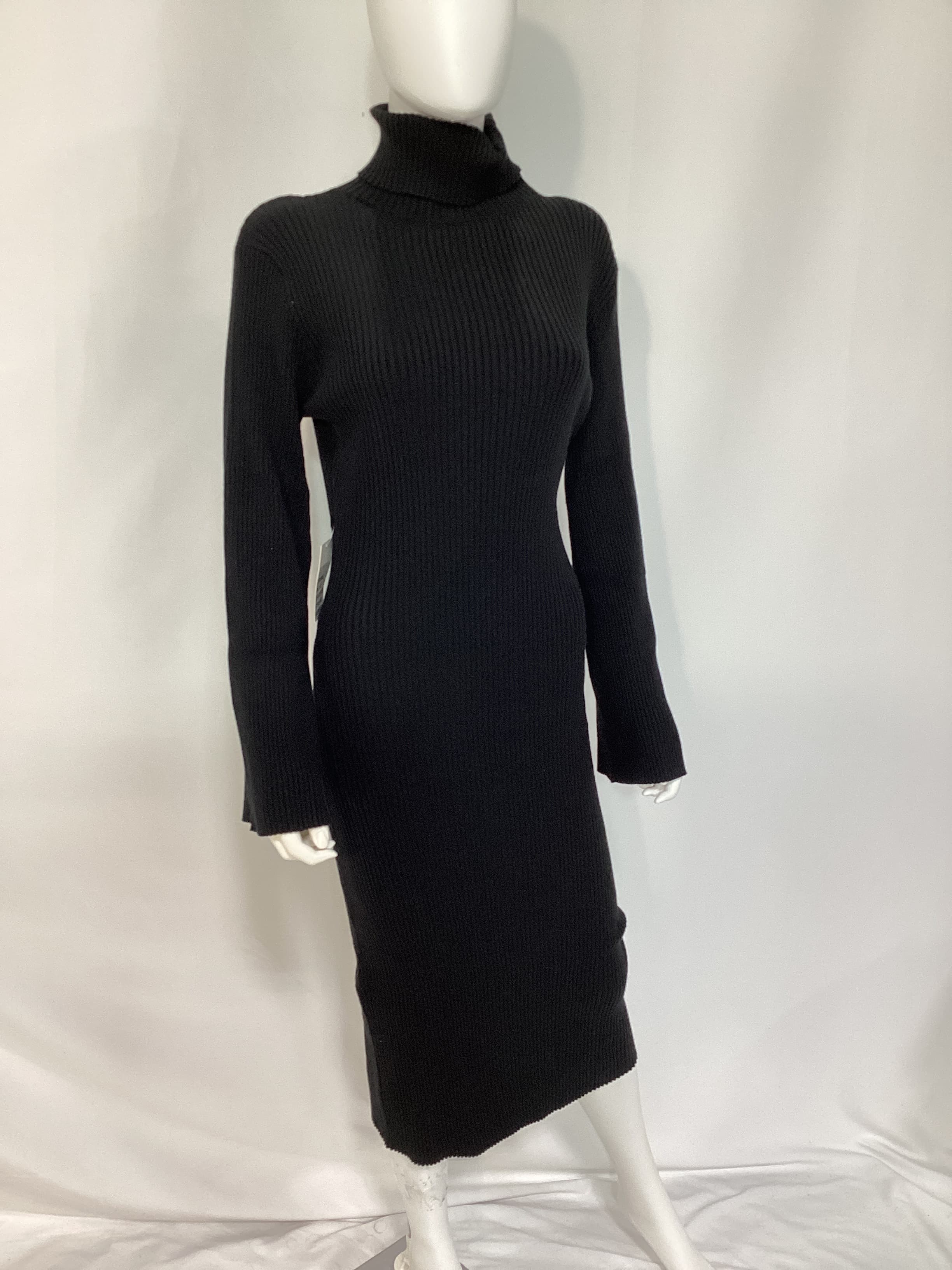 Cozy Knit Oversized Midi Dress - Image 3