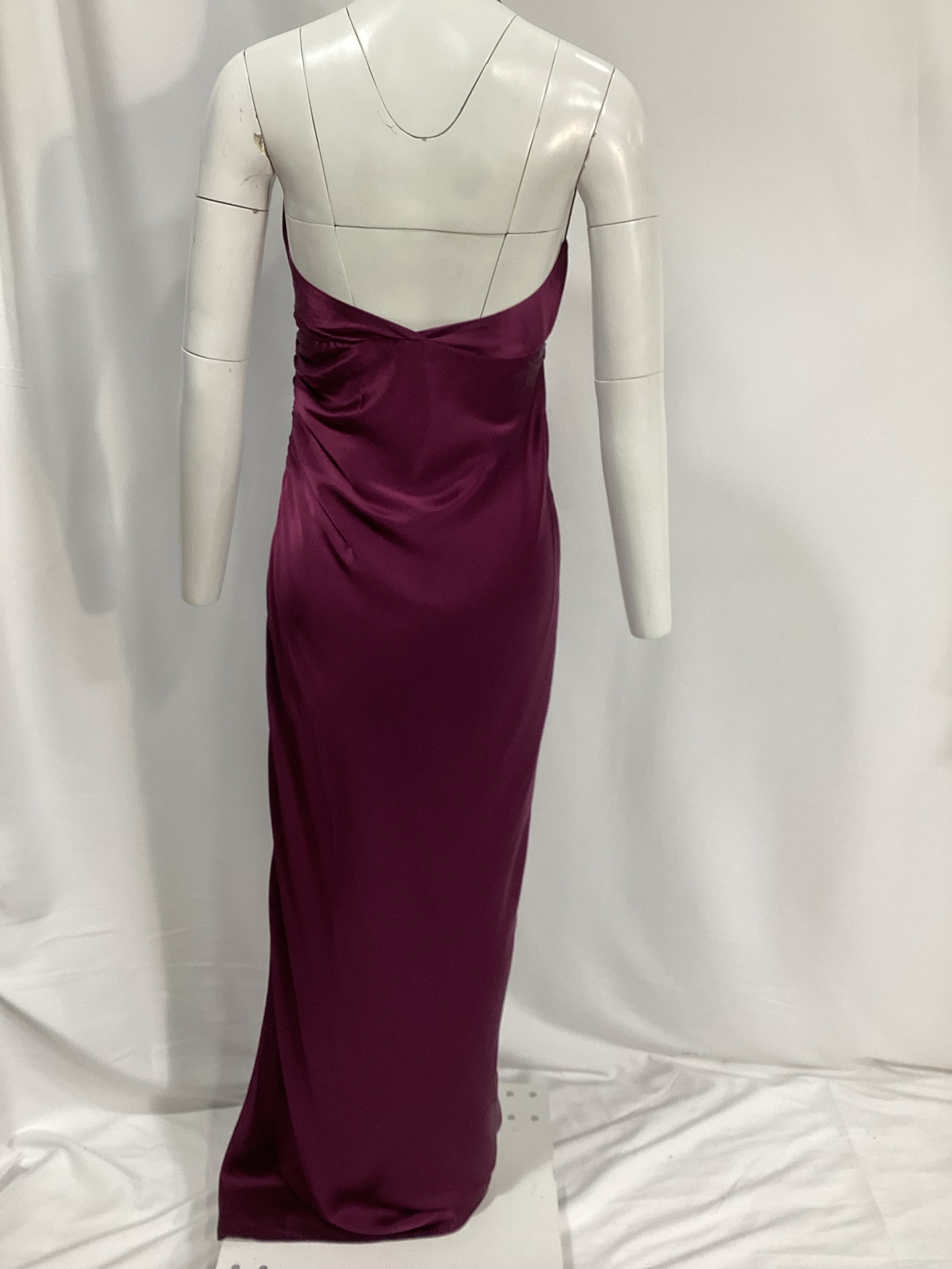 The Sei X Revolve Strappy Gathered Gown In Plum - Image 3