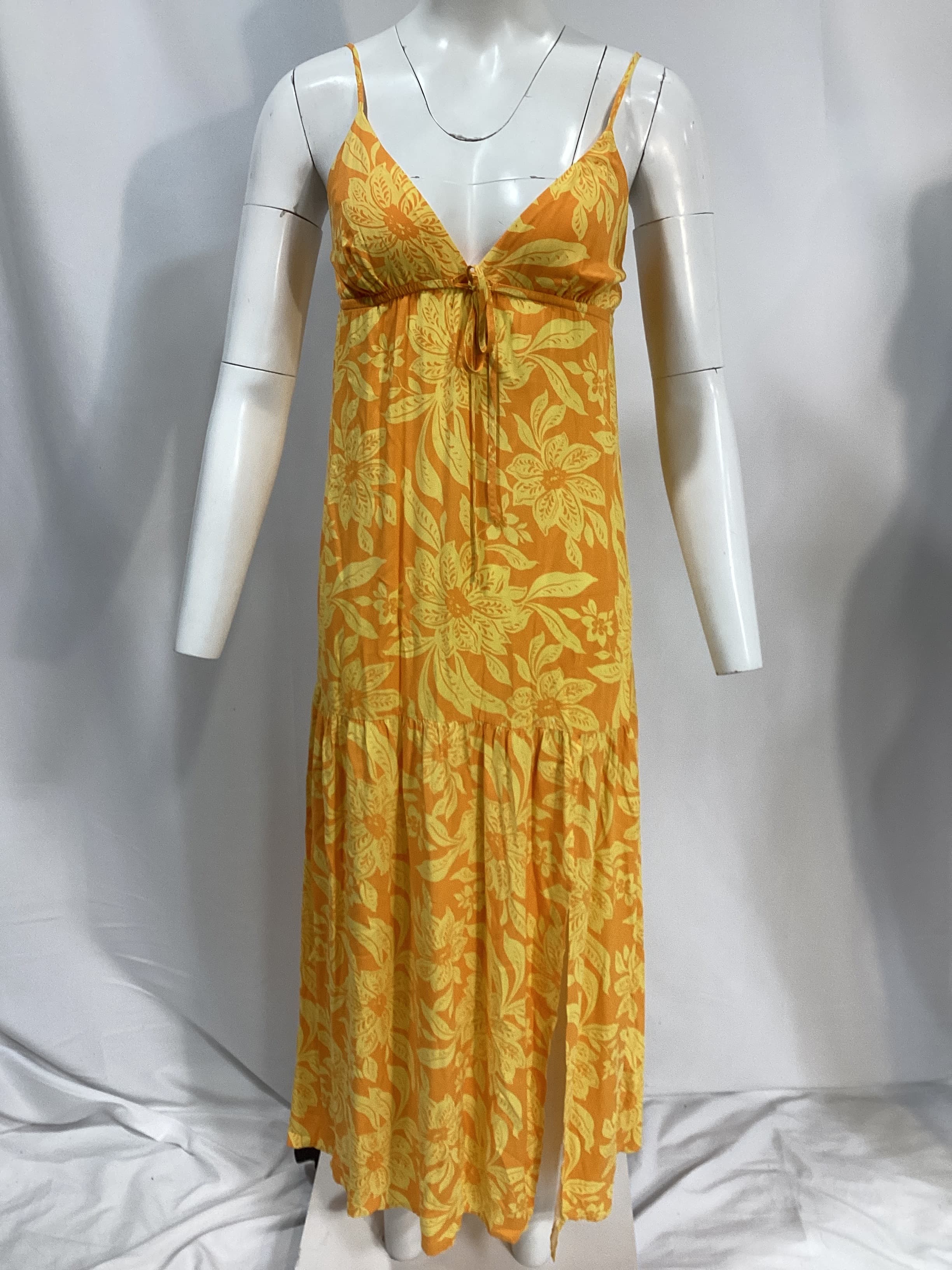 Victoria Dress In Golden Hour Blooms - Image 4