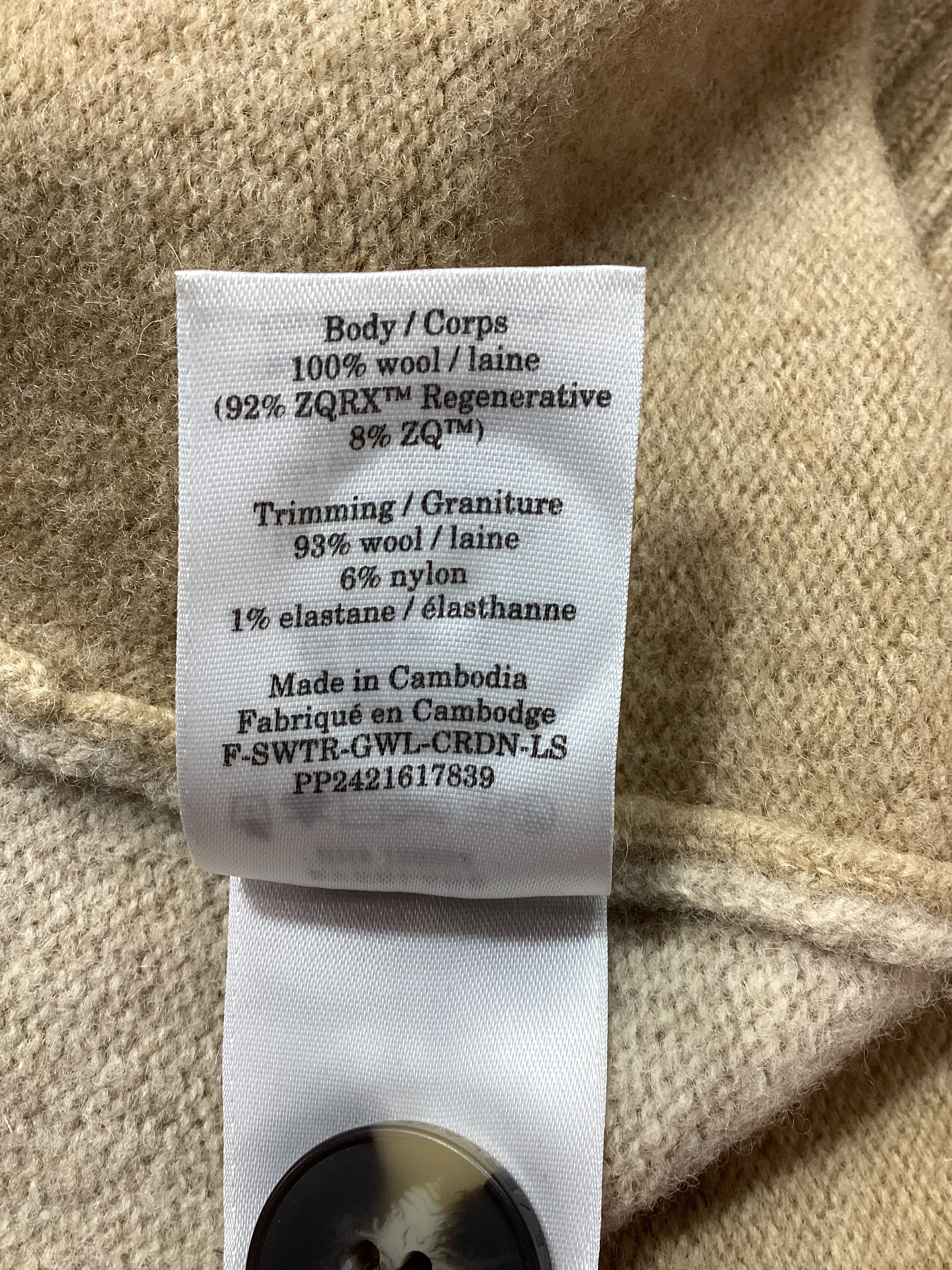 The Good Merino Wool Cardigan - Image 4