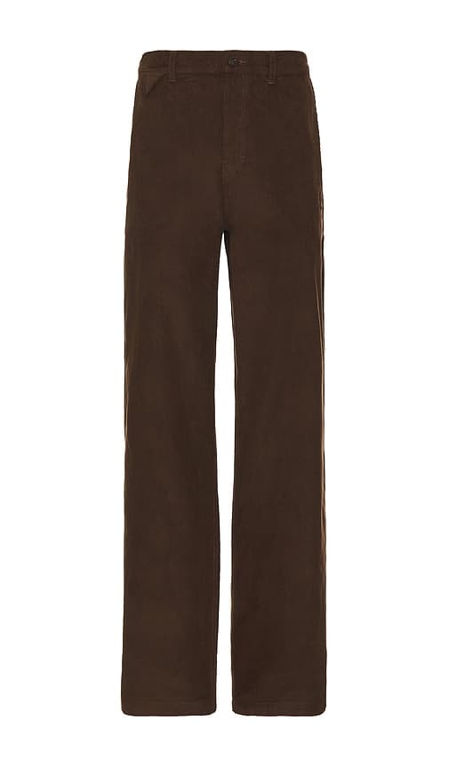 Crease Pant In Brown - Image 1