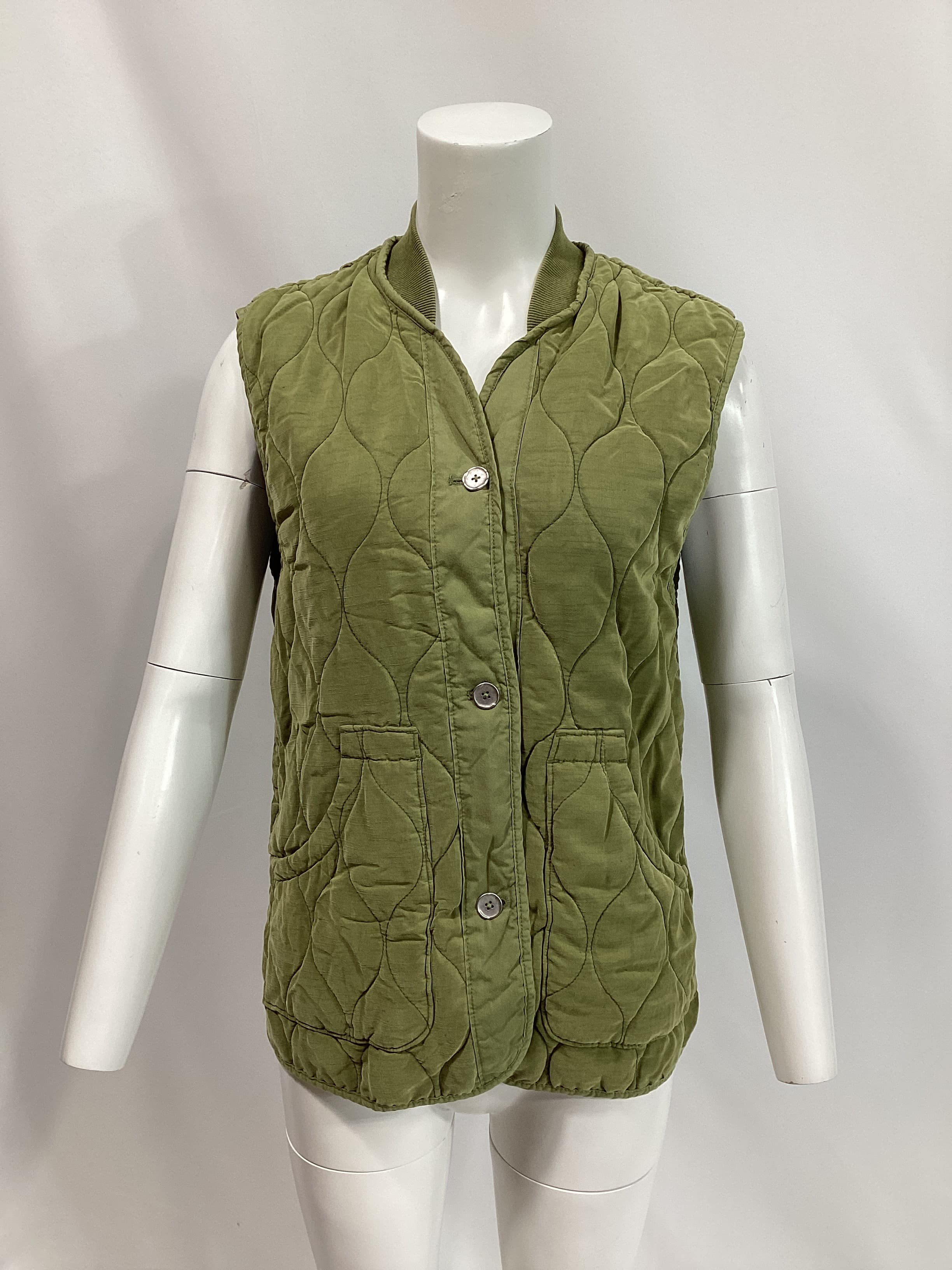 Billy Military Vest In Adventurer - Image 2