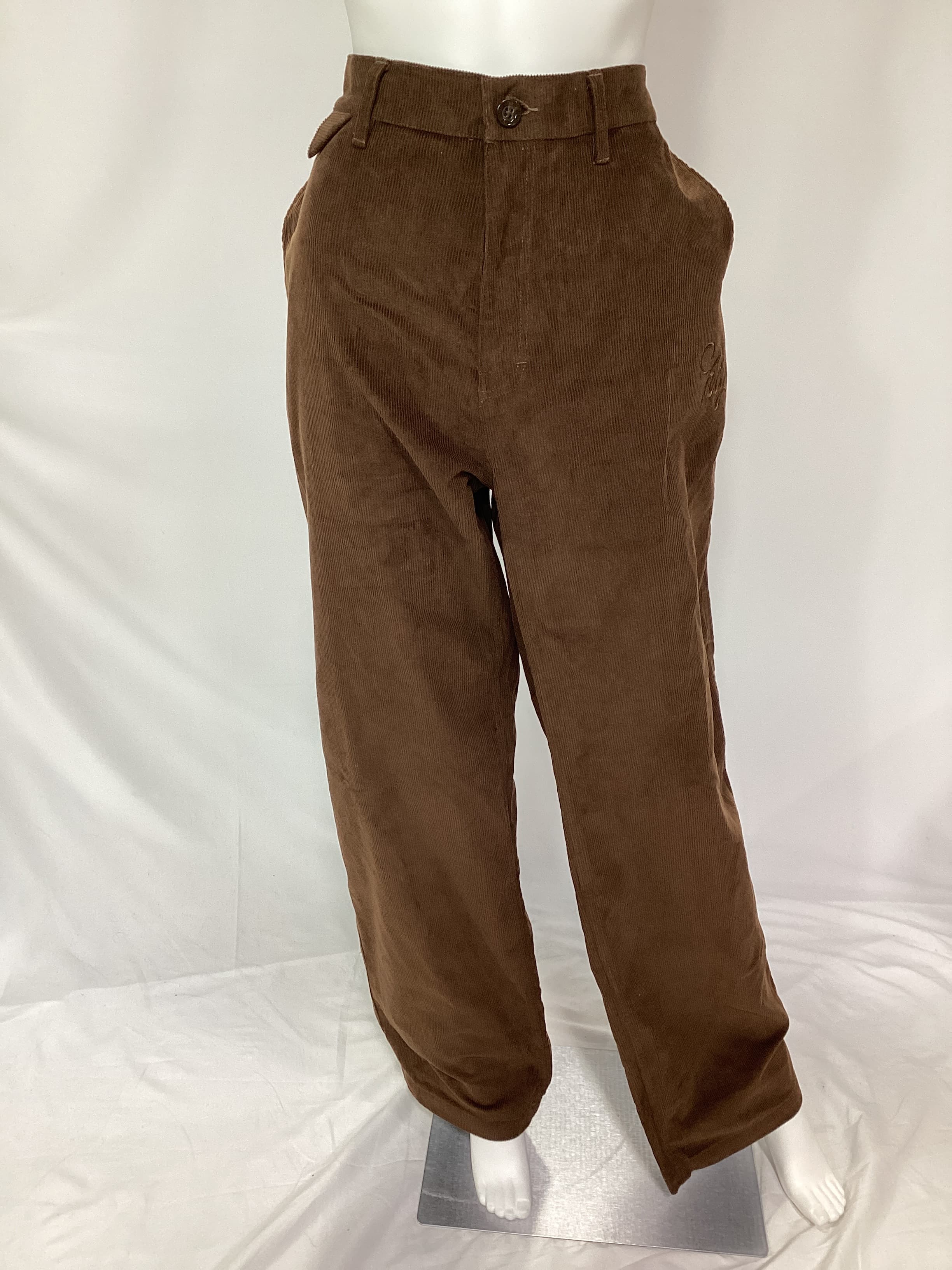 Crease Pant In Brown - Image 4