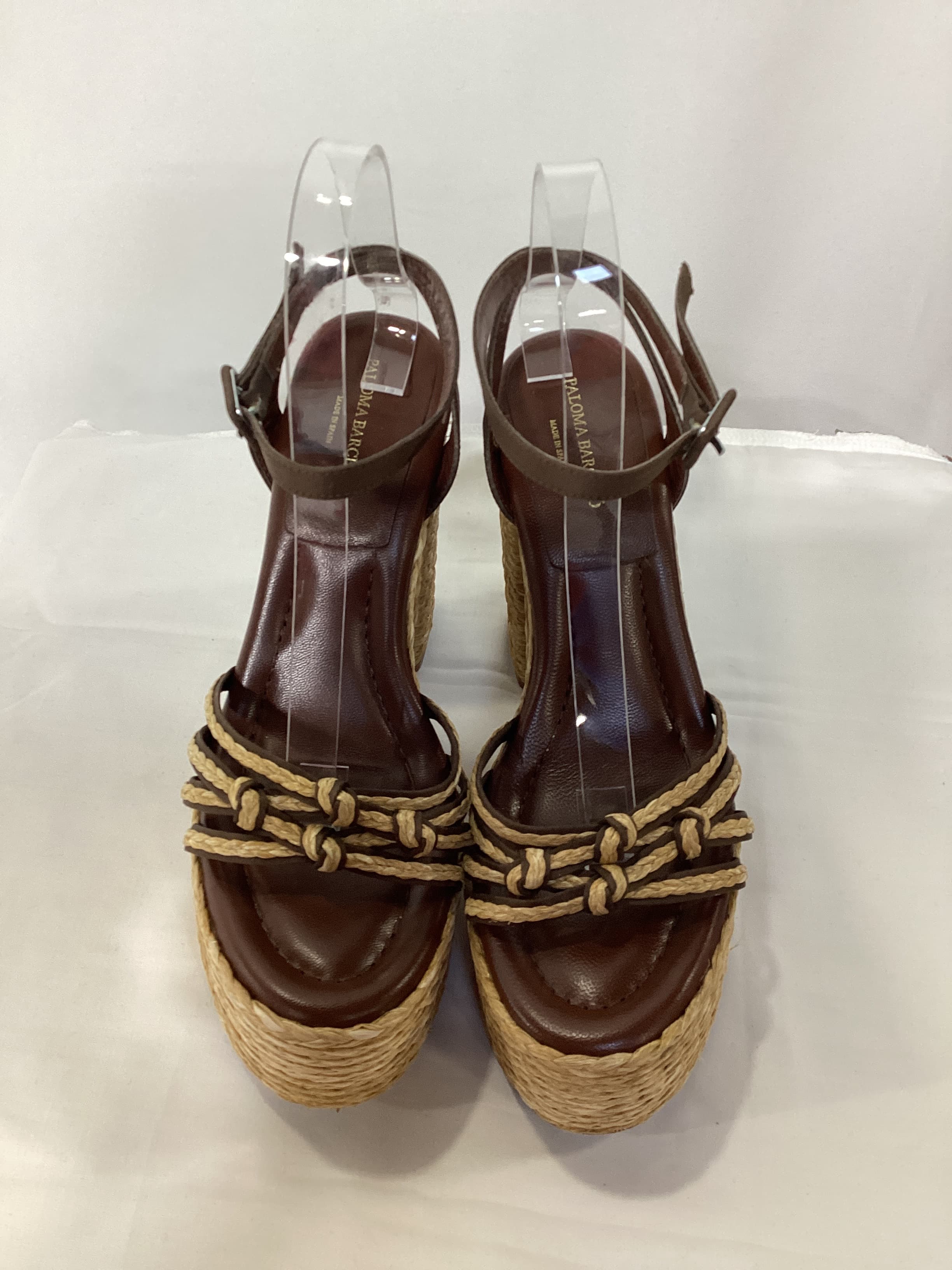 Mehla Platform Sandal In Brown - Image 2