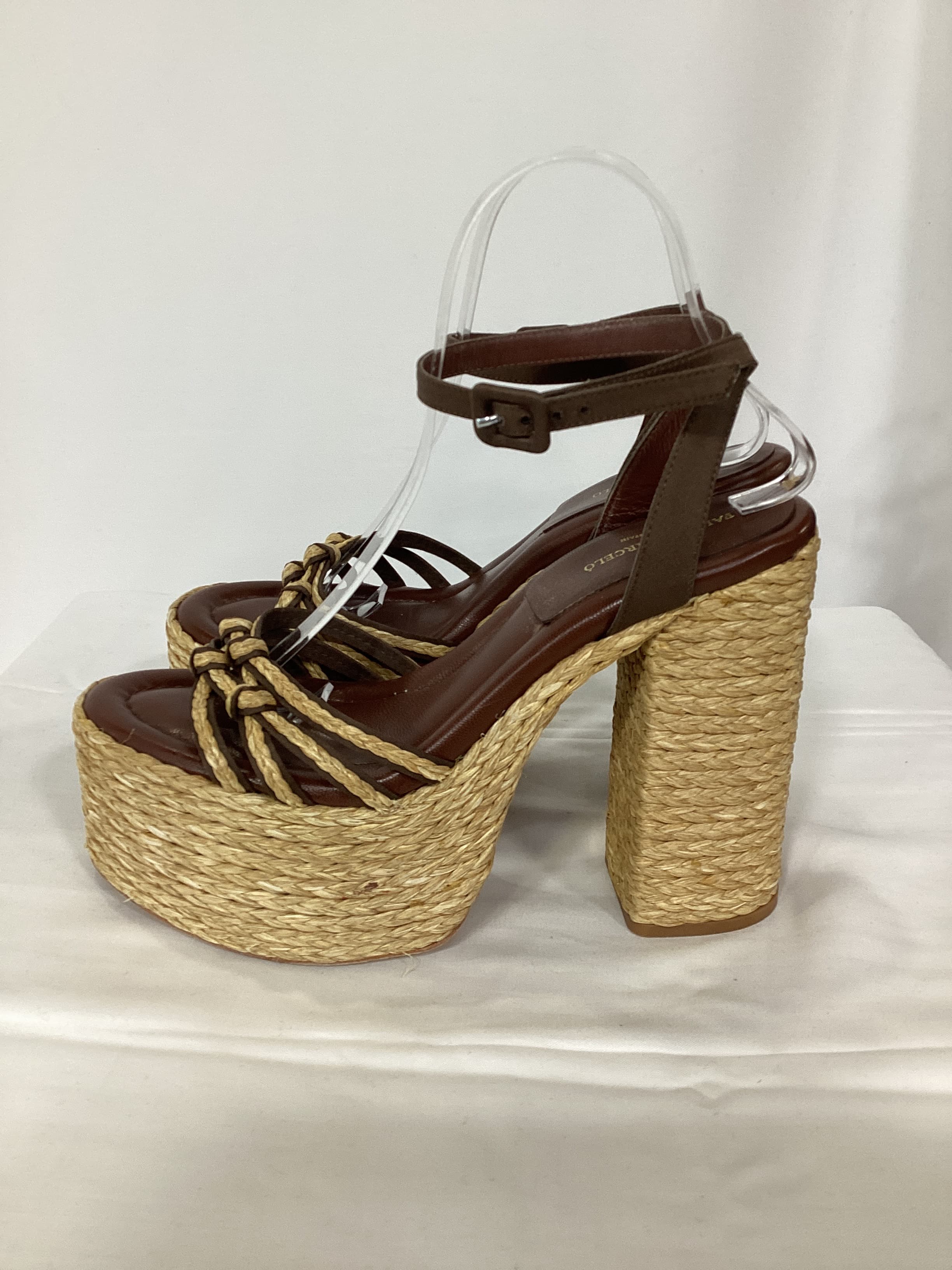 Mehla Platform Sandal In Brown - Image 3