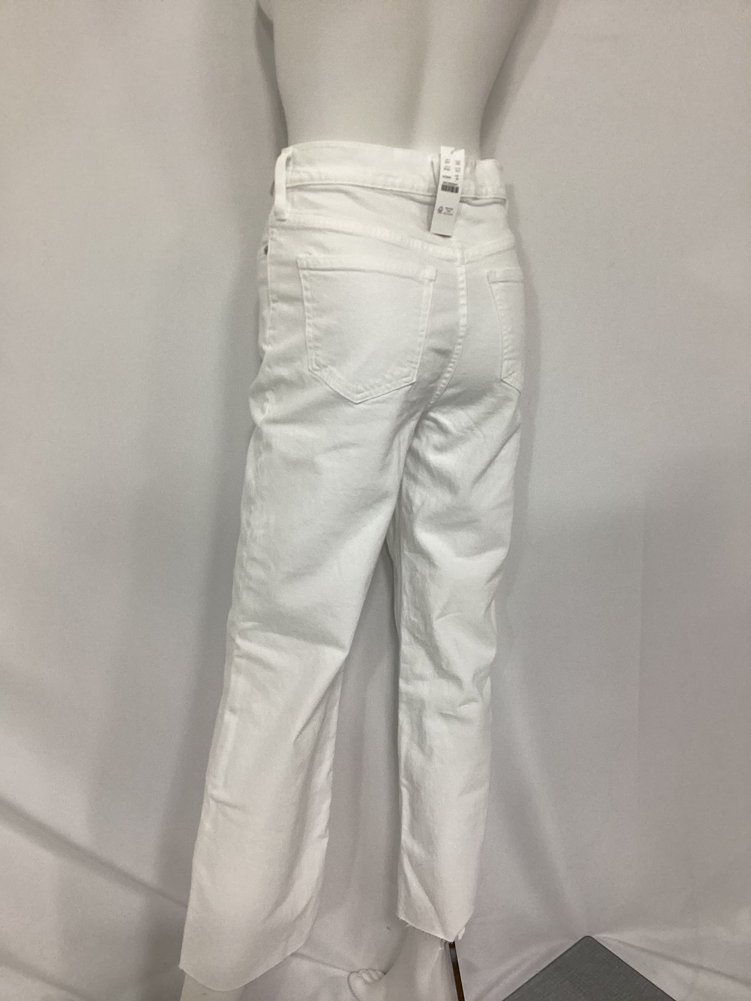 Slim Wide Leg Jean In White Wash - Image 2