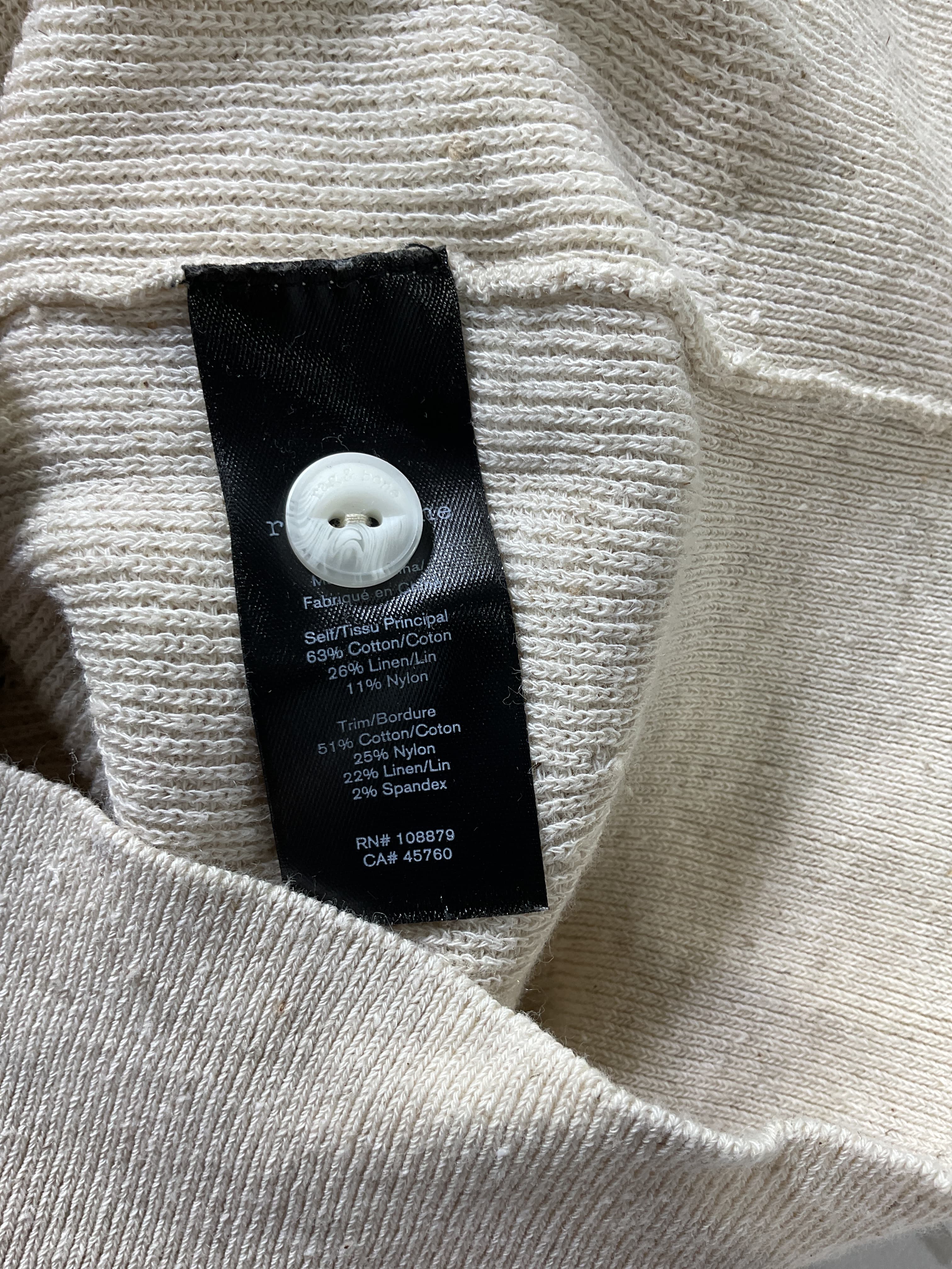 Dina Short Sleeve Cotton Blend Cardigan - Image 4