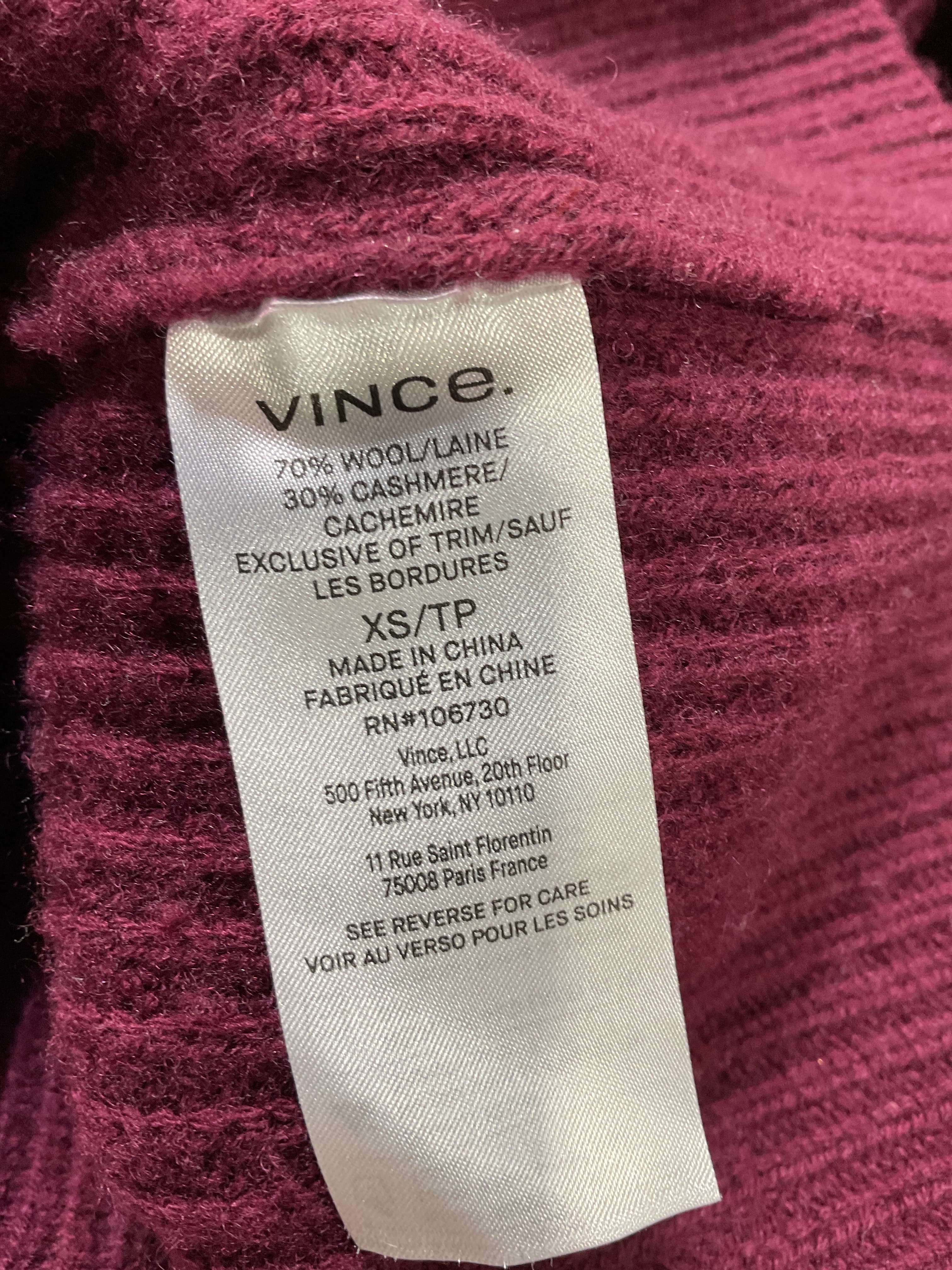Oversize Wool & Cashmere Cardigan - Image 2