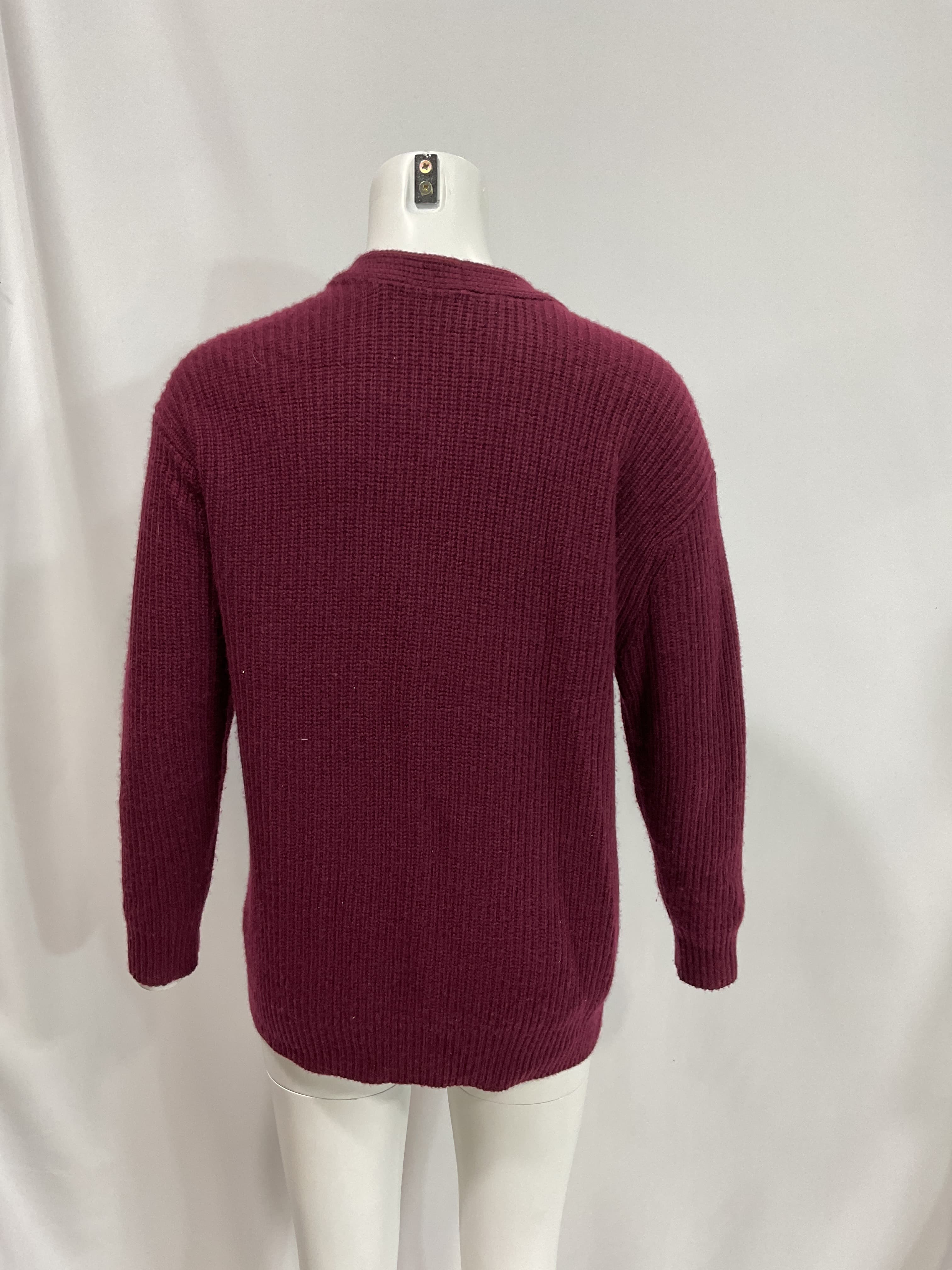 Oversize Wool & Cashmere Cardigan - Image 3