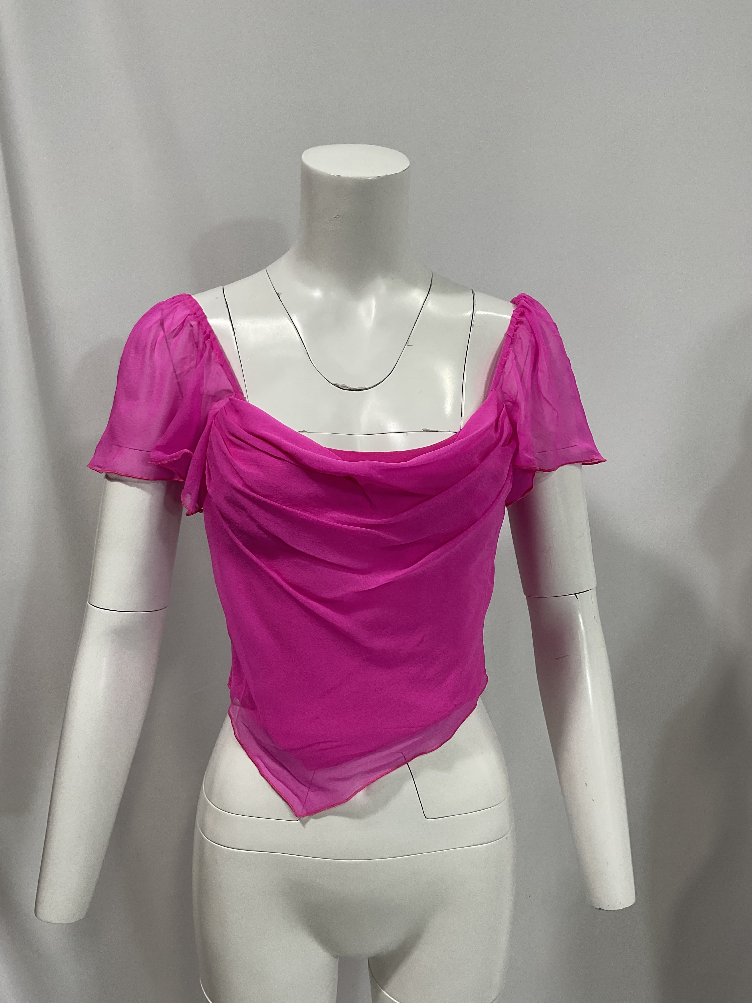 Aliyah Top In Rose Pink - Image 2