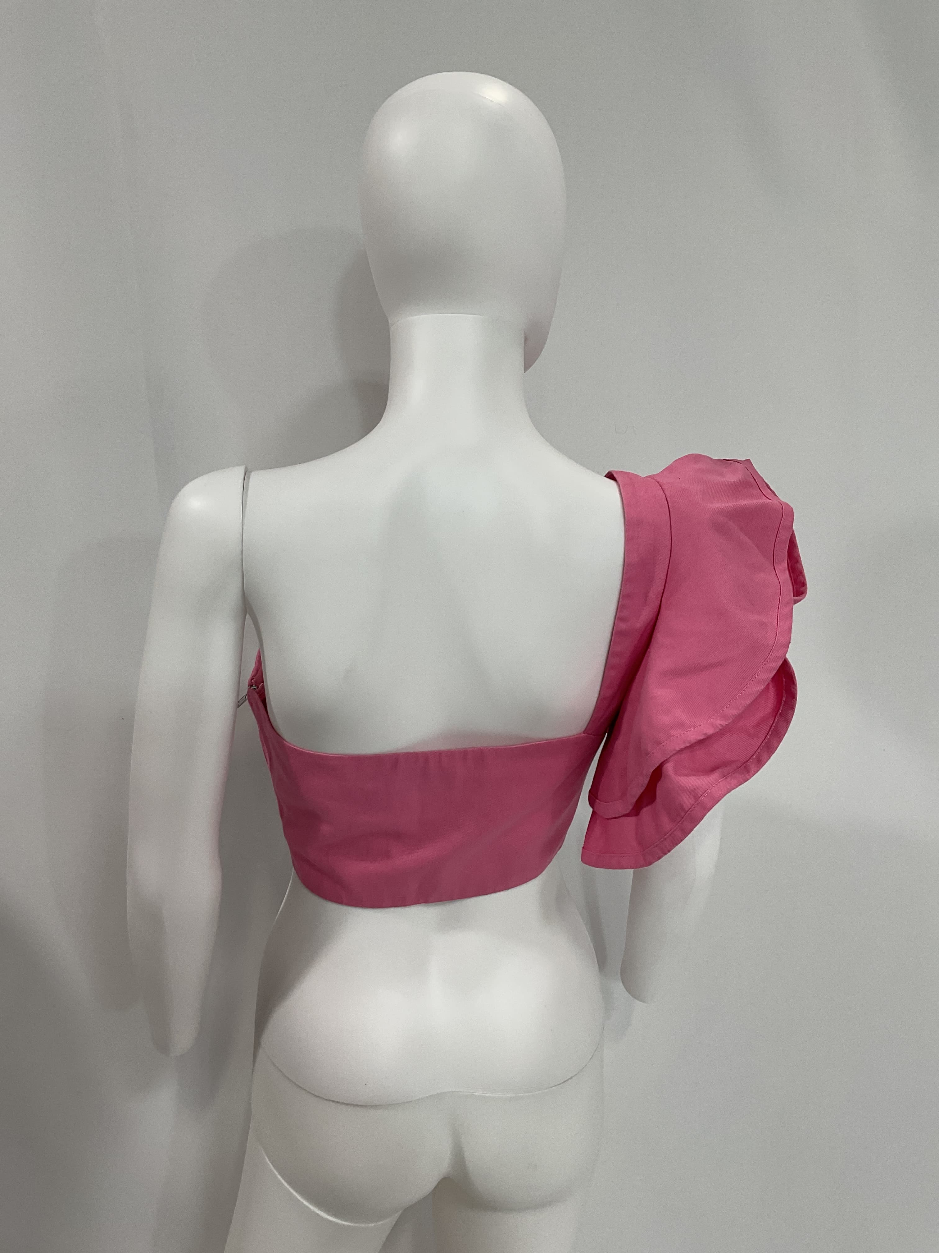 Zeha One Shoulder Bra Top In Calla Lily - Image 2