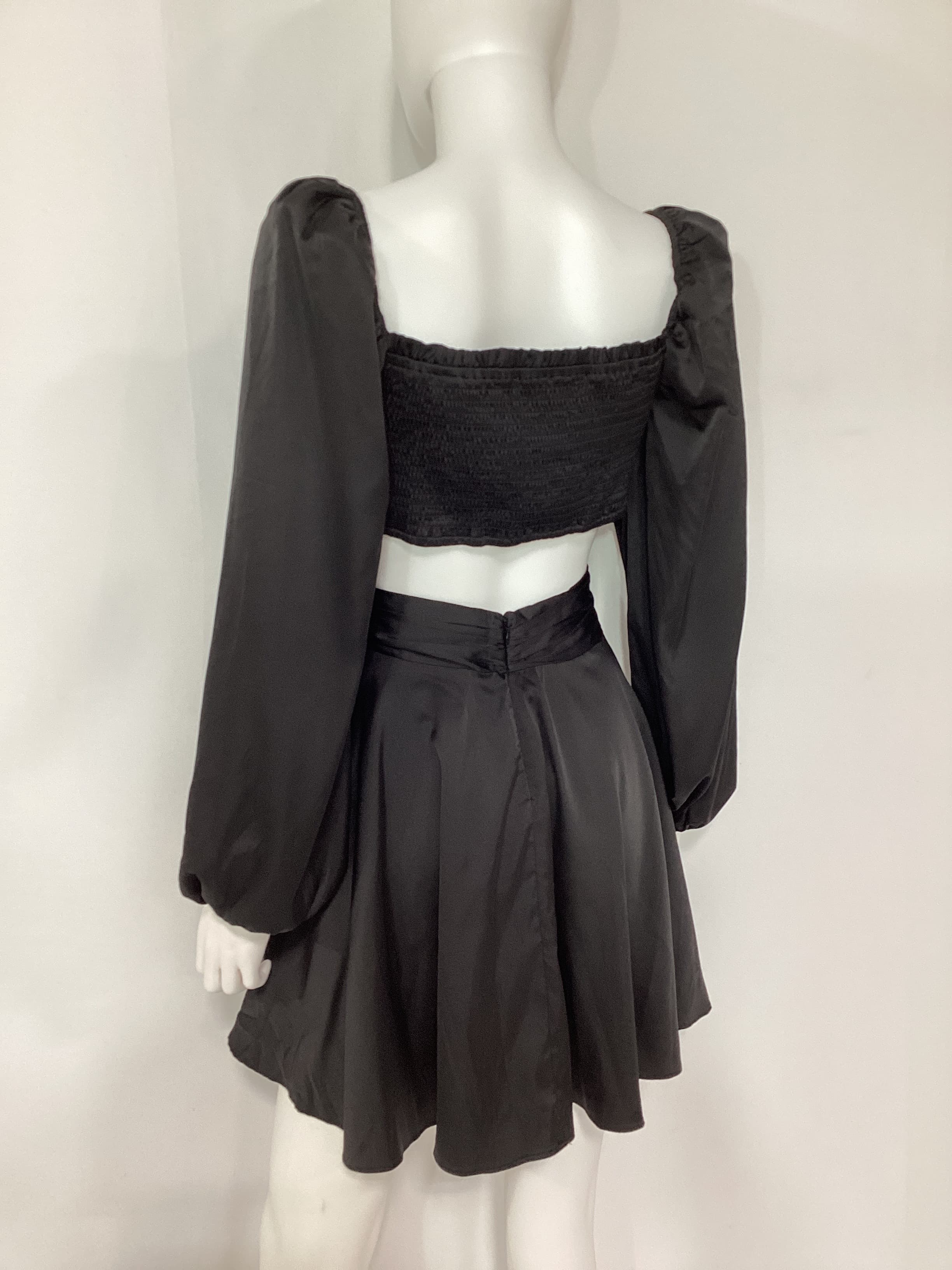 Anamaria Dress In Black - Image 3