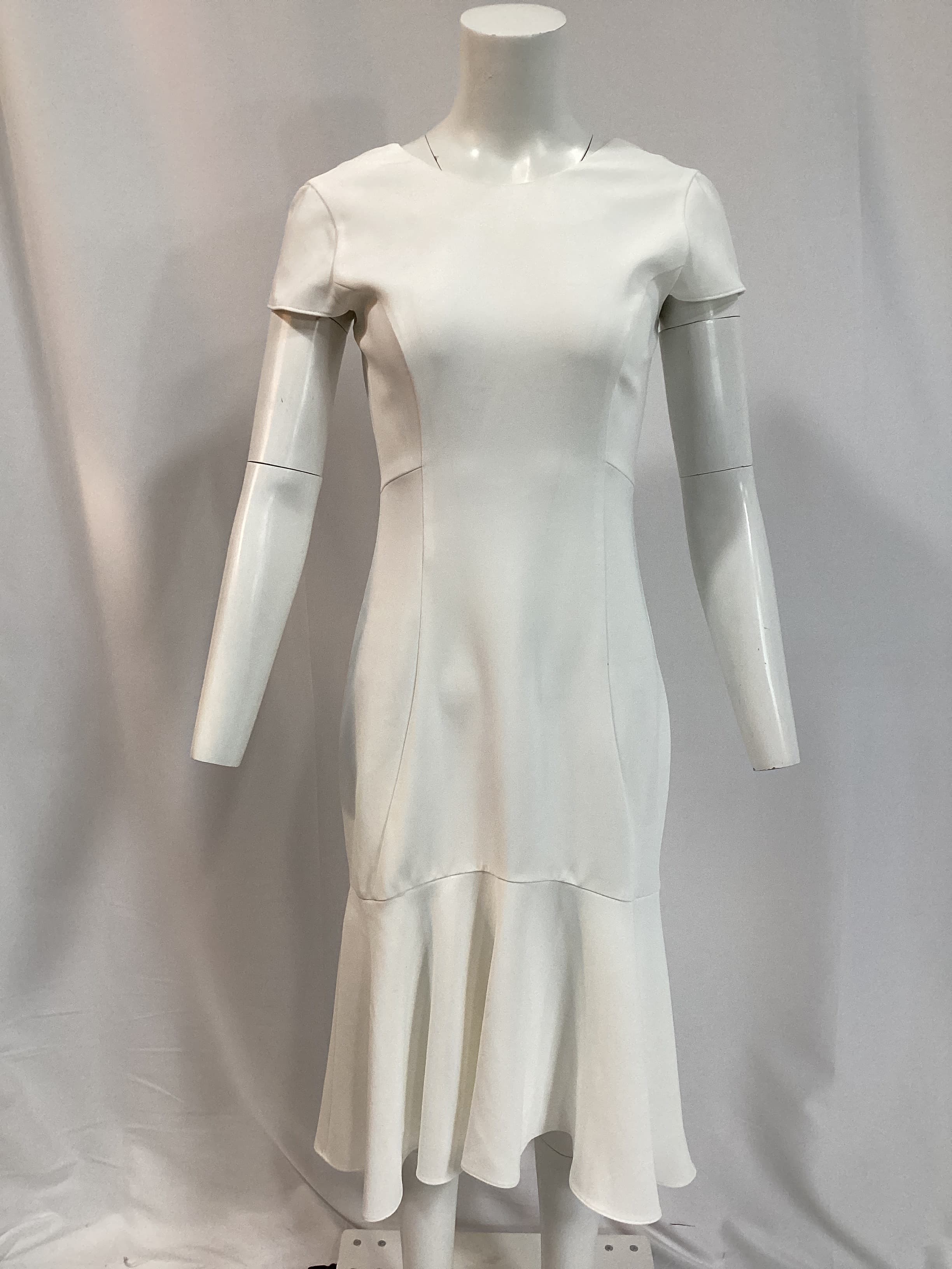 Evalina Dress In Ivory - Image 2