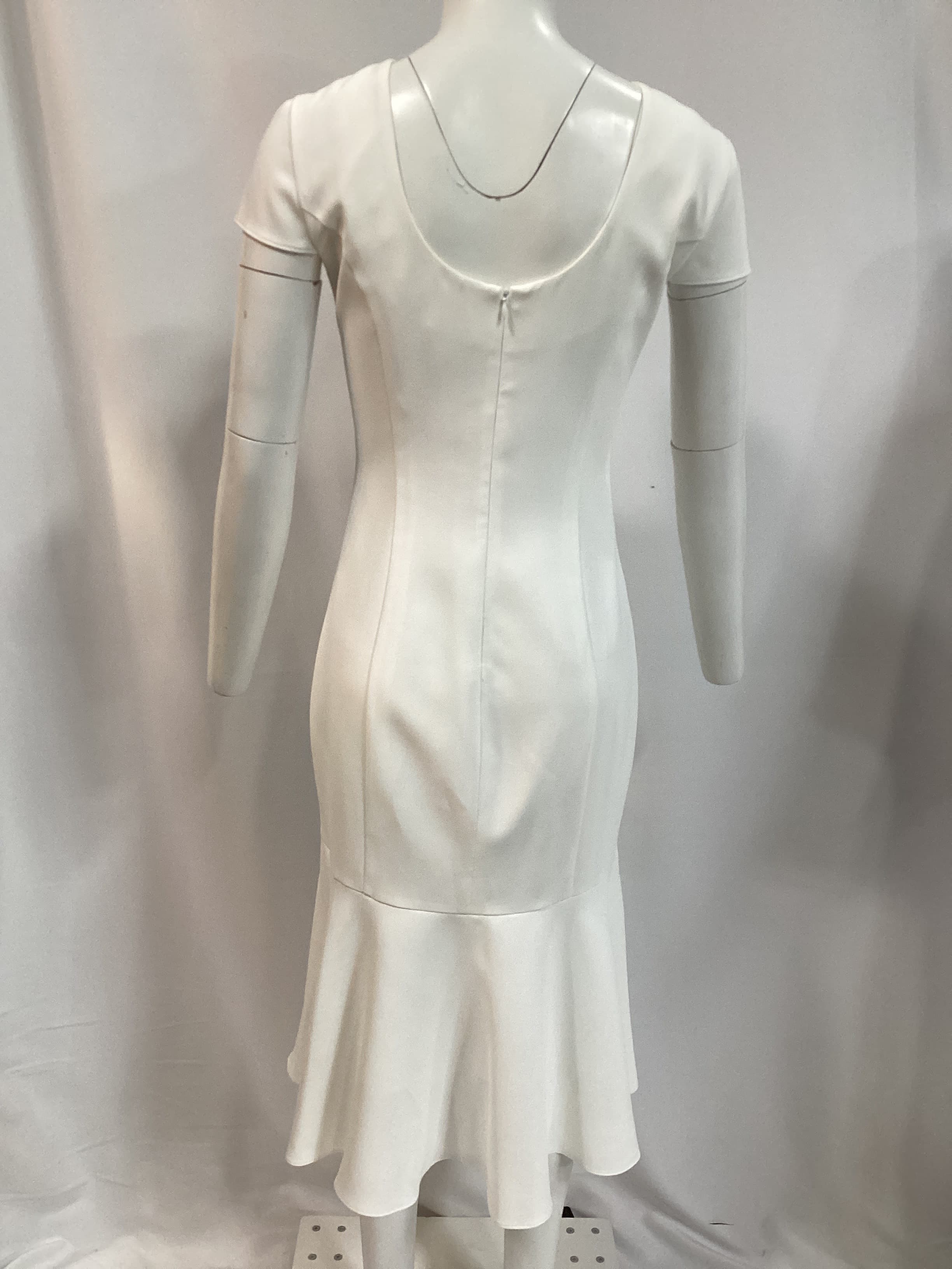 Evalina Dress In Ivory - Image 3